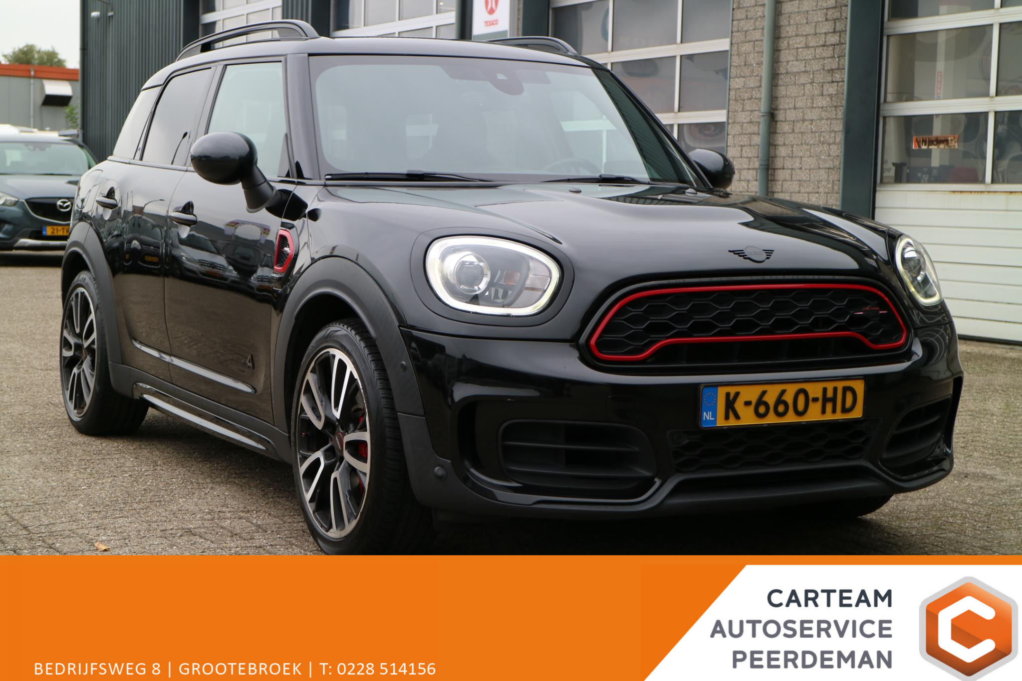 Mini Countryman JCW All4 2.0 John Cooper Works ALL4 2018 - voorkant