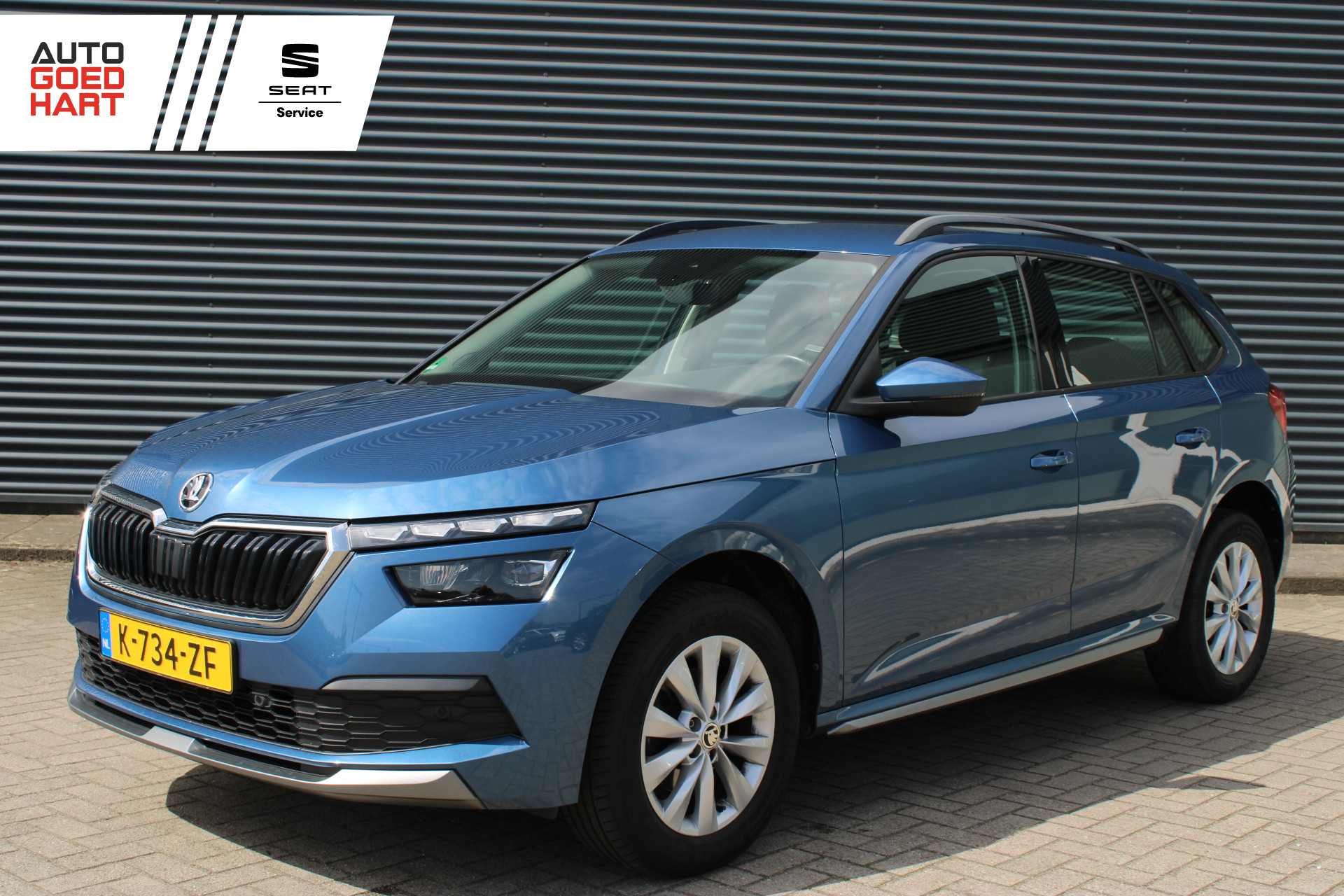 Skoda Kamiq 1.0 TSI Business Virtual-Cockpit Camera Led Trekhaak-Zwenkbaar 2021 - voorkant