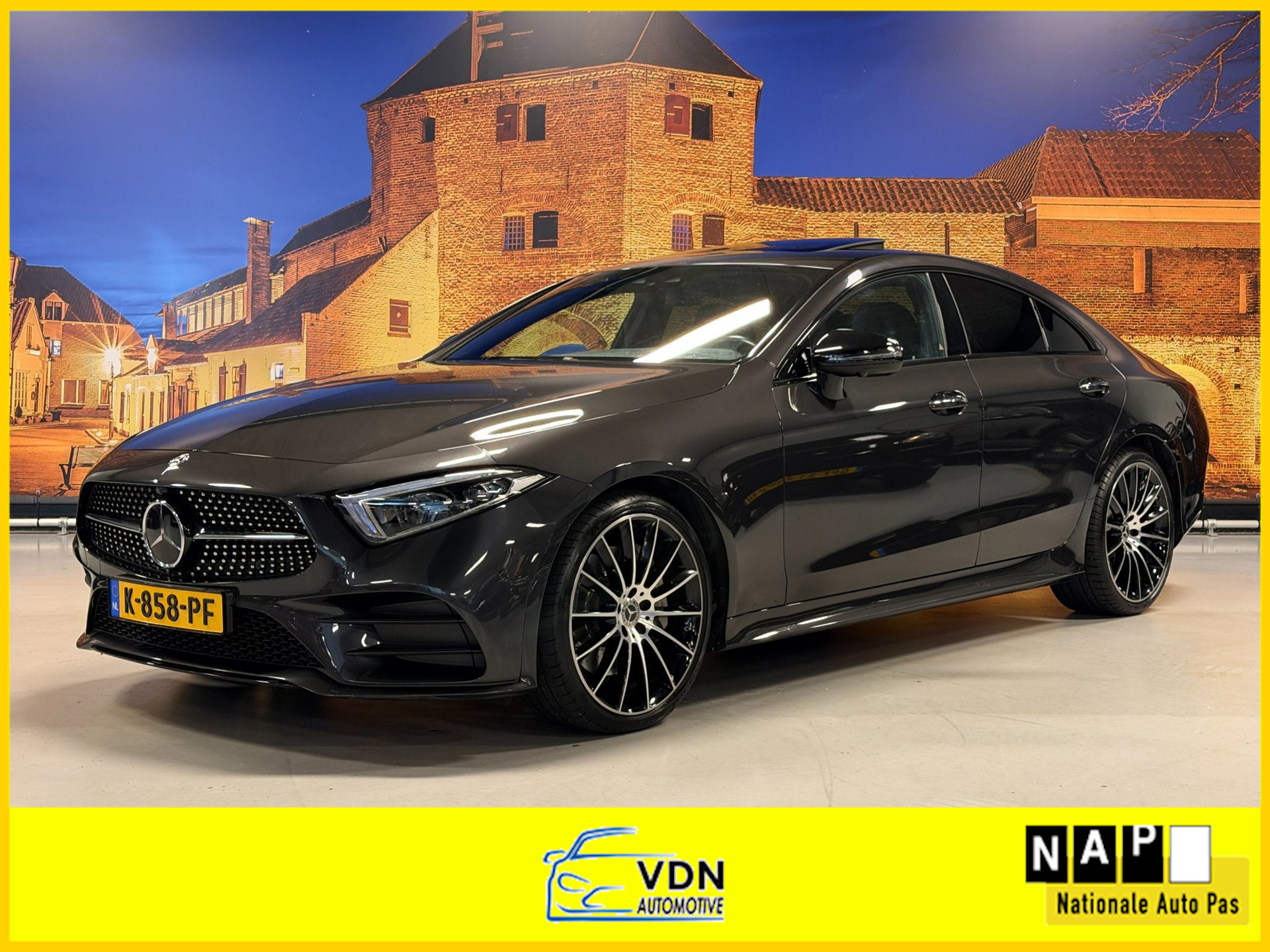 Mercedes-Benz CLS 450 4Matic 450 4Matic AMG Premium+ Full Options Burmester Schuifdak 2019 - voorkant