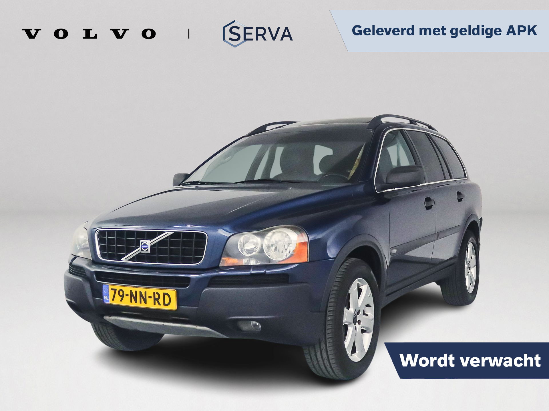 Volvo Xc90 2.5 T Summum 5p. | Park assist | Stoelverwarming | Cruise control | Airco 2004 - voorkant