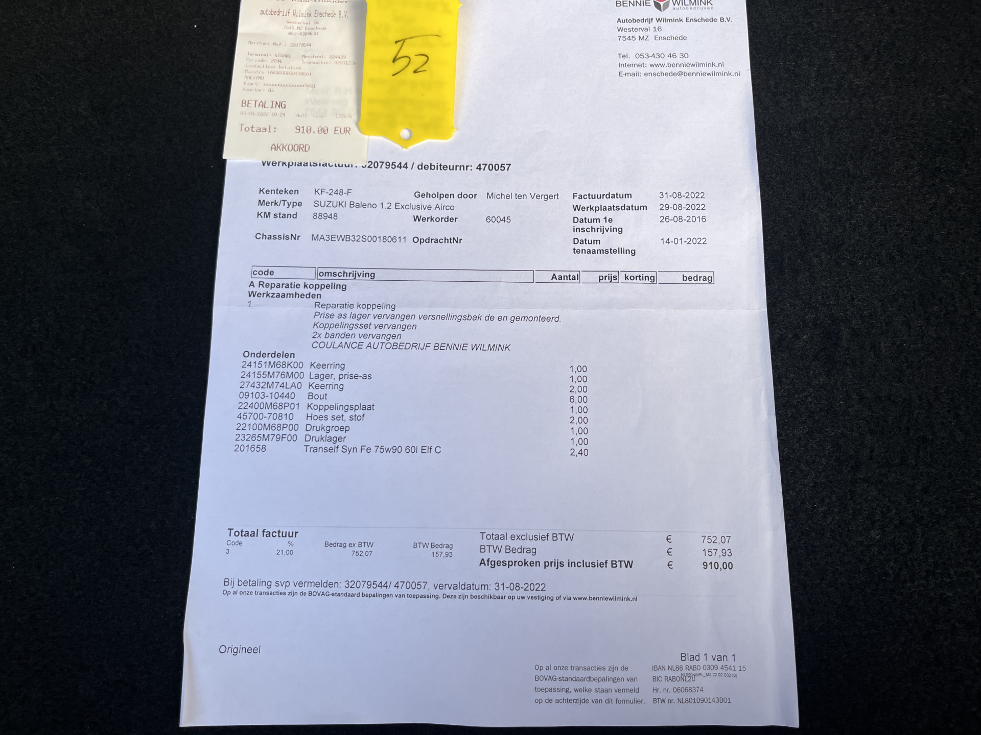 Foto van Suzuki Baleno