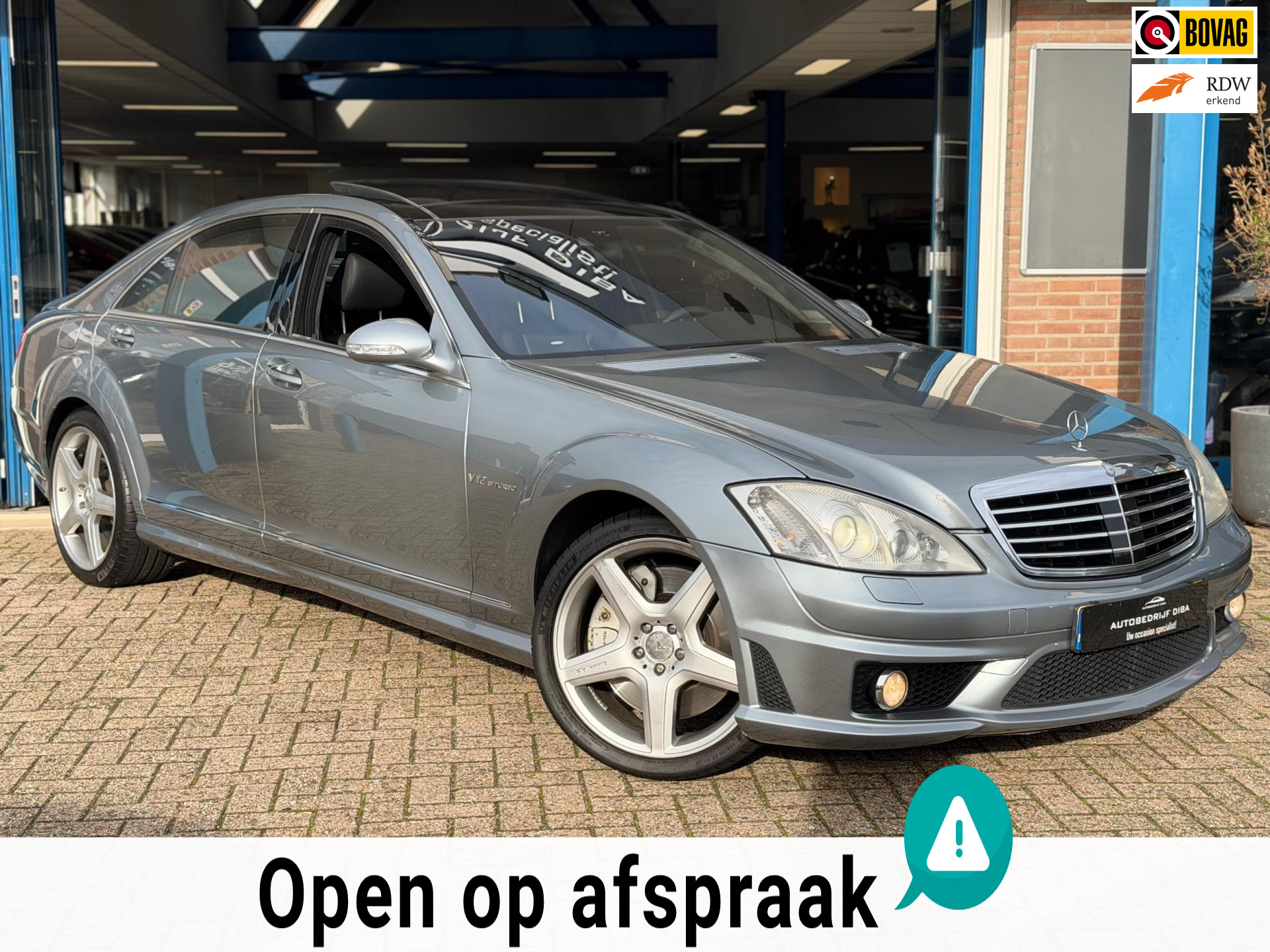Mercedes-Benz S-klasse AMG 65 Lang V12 2007 YOUNTIMER NAP! 2007 - voorkant