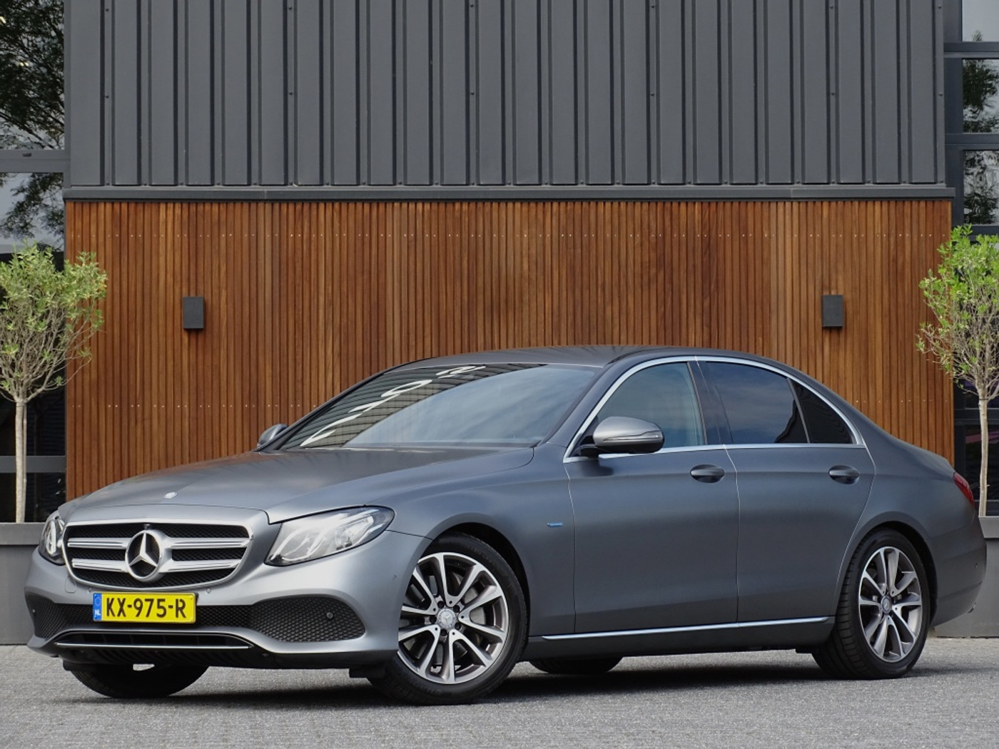 Mercedes-Benz E 350 E 350e |360 Camera|Navi|Sfeer-V|Virtual|Mat Grijs|Nap|Trekhaak| 2016 - voorkant