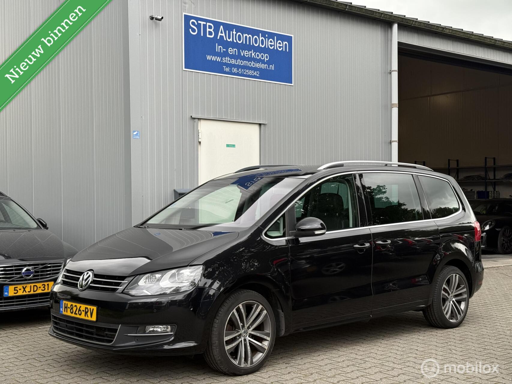 Volkswagen Sharan 2.0 TSI Highline 7p., Automaat 2013 - voorkant