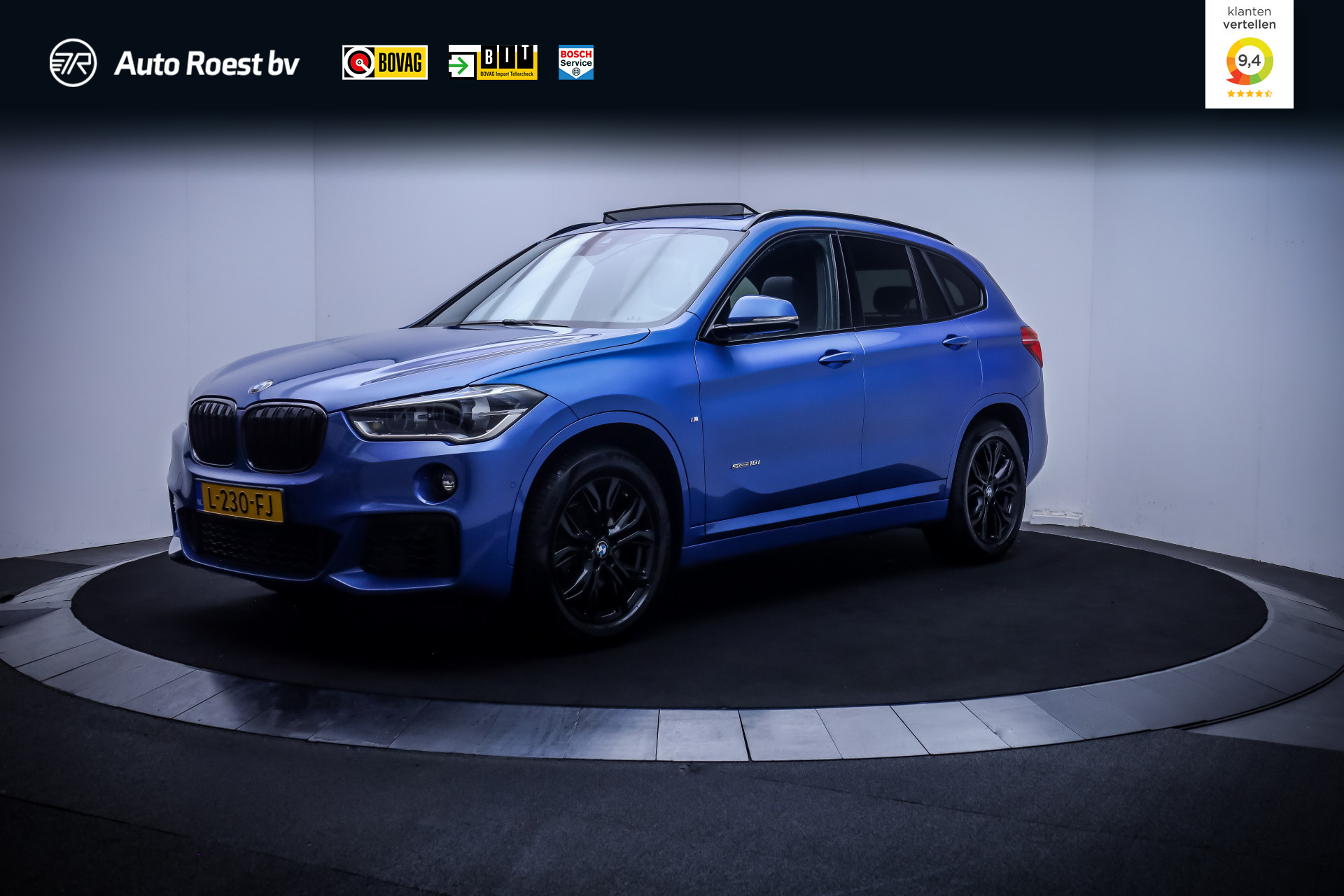 BMW X1 Sdrive18i 18iA M-Sport High Executive 2018 - voorkant