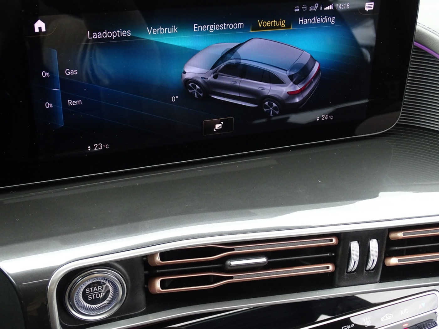 Foto van Mercedes-Benz Eqc
