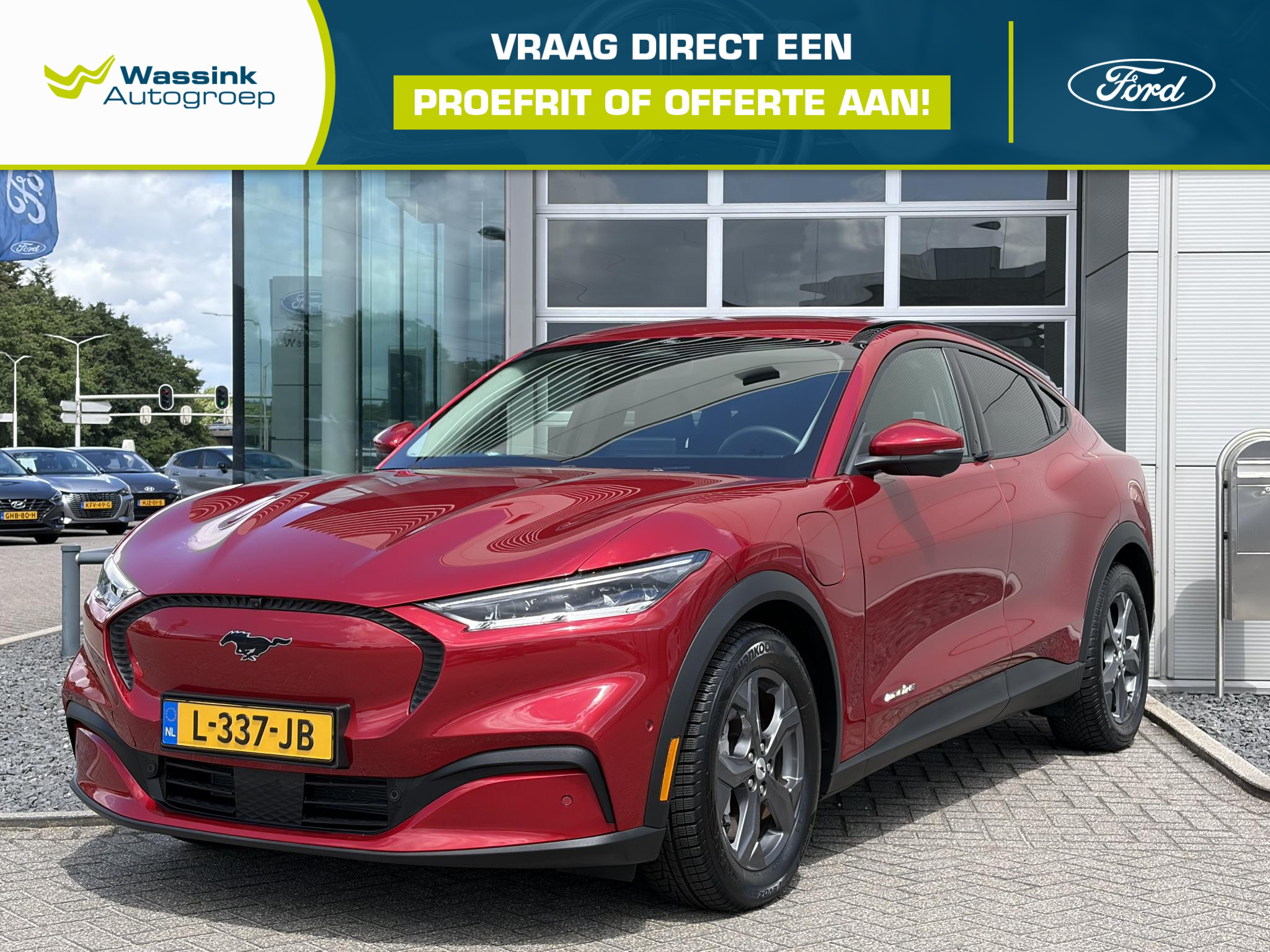 Ford Mustang Mach-e RWD 75 kWh 2021 - voorkant