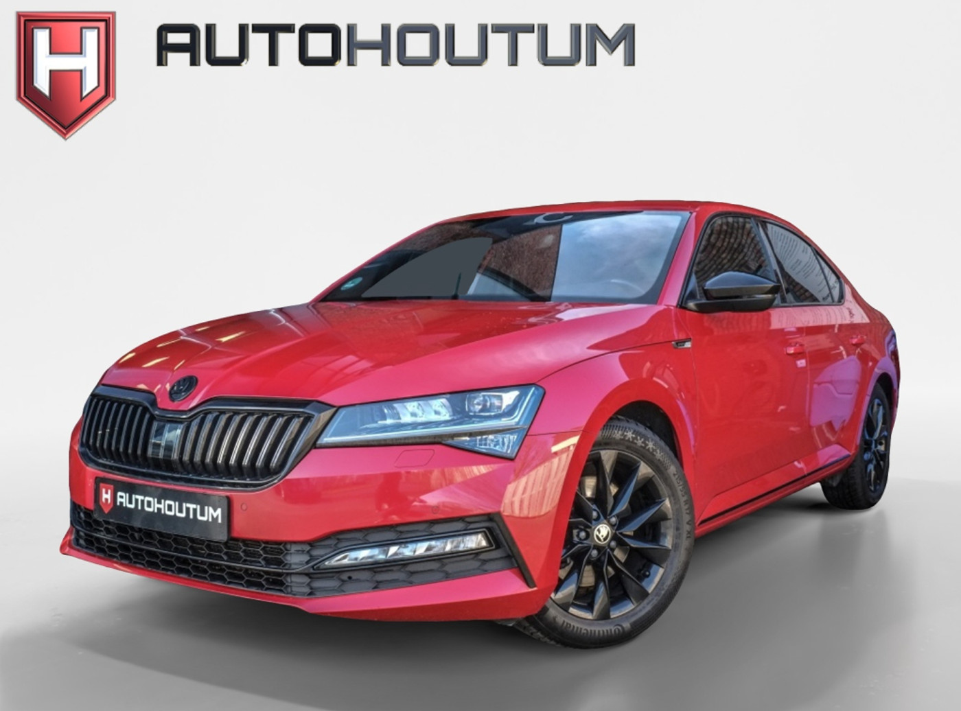 Skoda Superb 1.5 TSI 150pk Automaat, Sportline, Trekhaak 2020 - voorkant