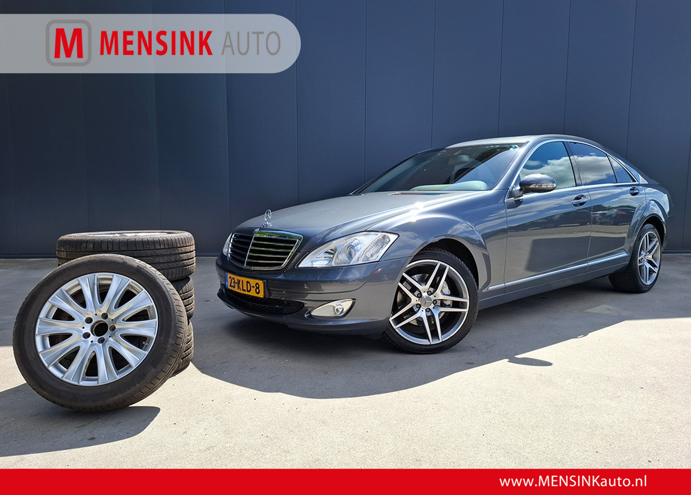 Mercedes-Benz S 350 350 Prestige AMG AUTOMAAT NAVI MEMORY STOEL ECC XENON TREKHAAK CRUISE 2010 - voorkant