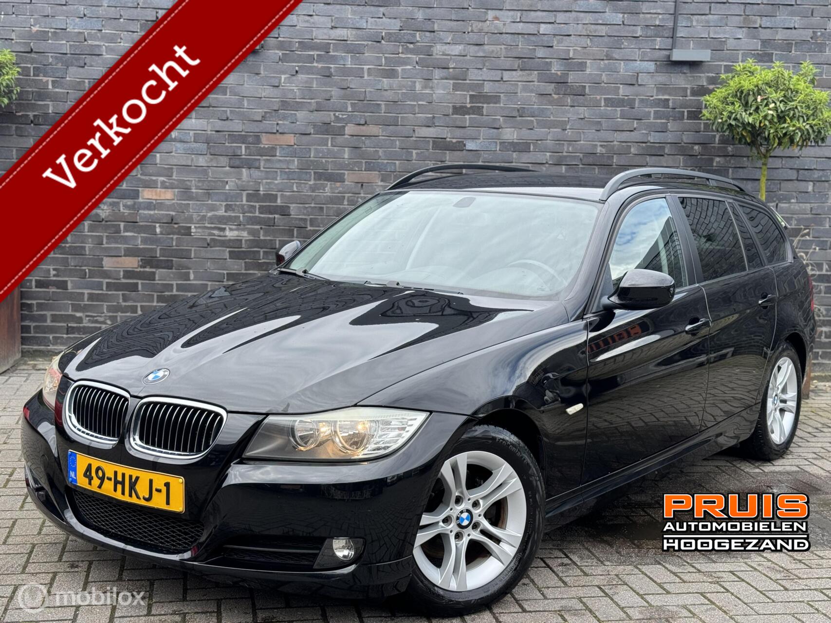 BMW 3-serie Touring 318i Executive LCI -LEDER-NAVI- Apk (09-10-2025) 2009 - voorkant