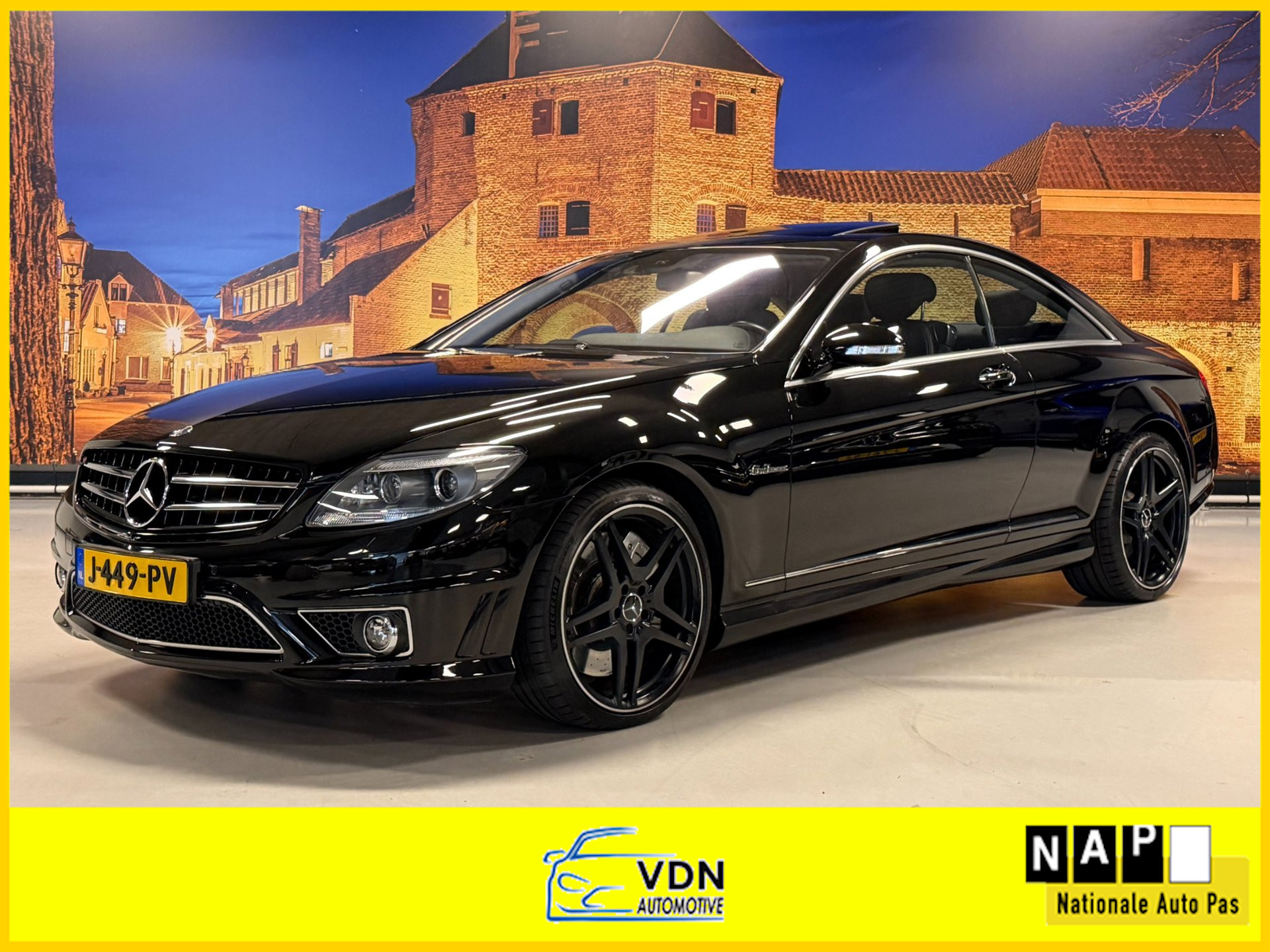 Mercedes-Benz CL 63 AMG AMG 63 Automaat Harman/Kardon Carplay Camera 2009 - voorkant