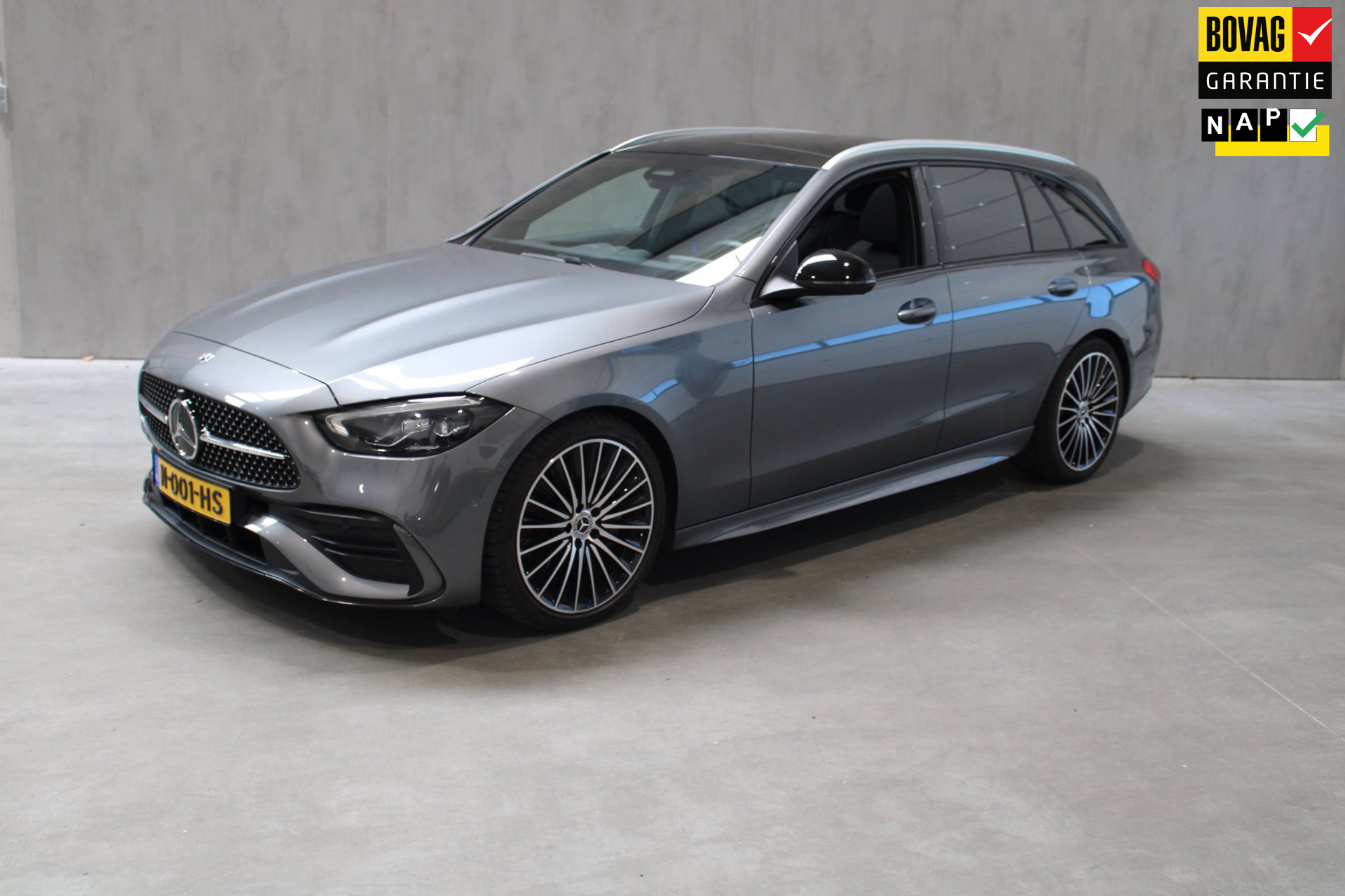 Mercedes-Benz C 200 200 Launch Edition AMG Line Panorama/Led/Night paket/19inch Amg   Prijs is Rijklaar 2021 - voorkant