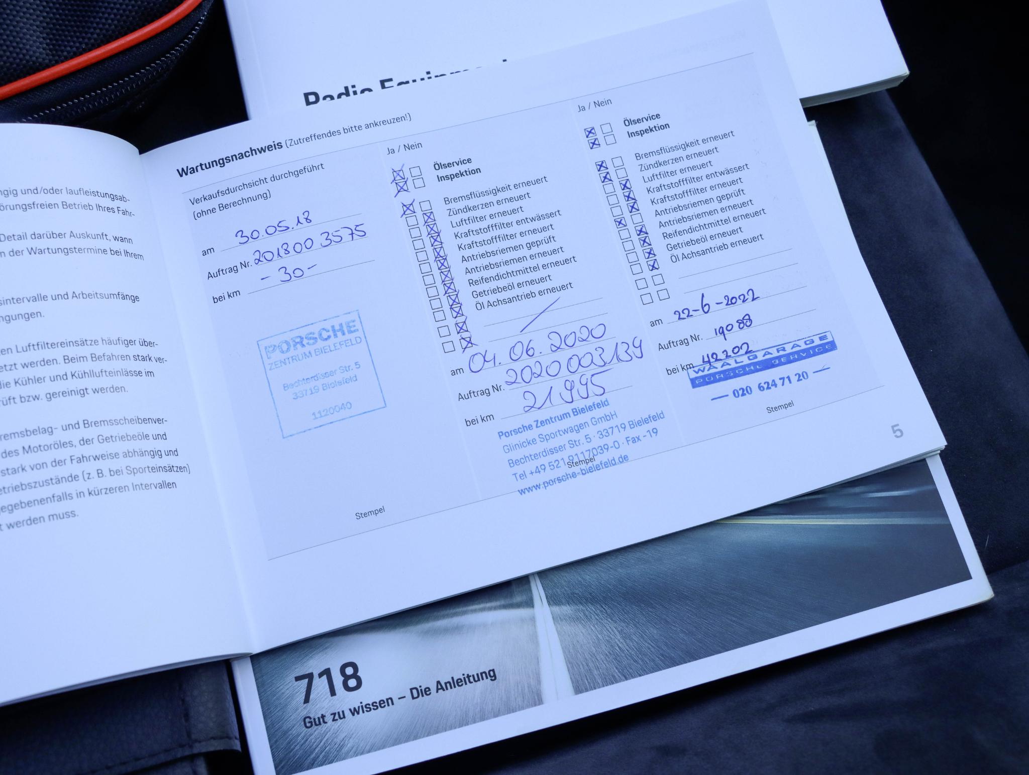 Foto van Porsche 718 Boxster GTS