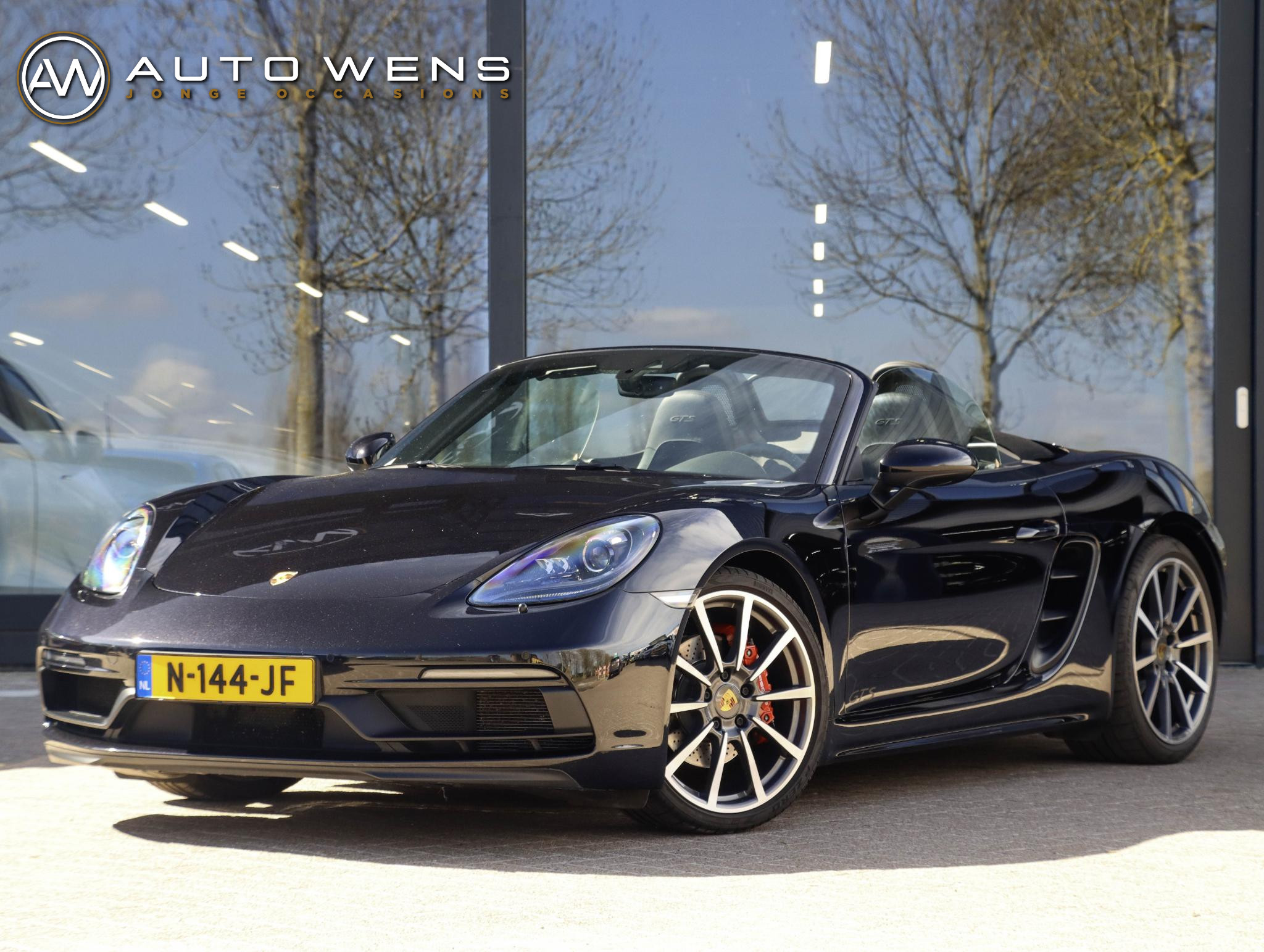 Porsche 718 Boxster GTS 2.5 2018 - voorkant