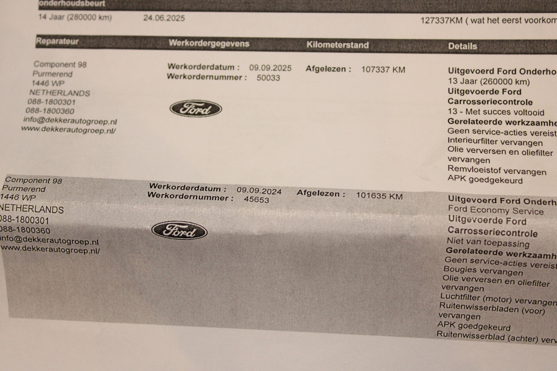 Foto van Ford Mondeo