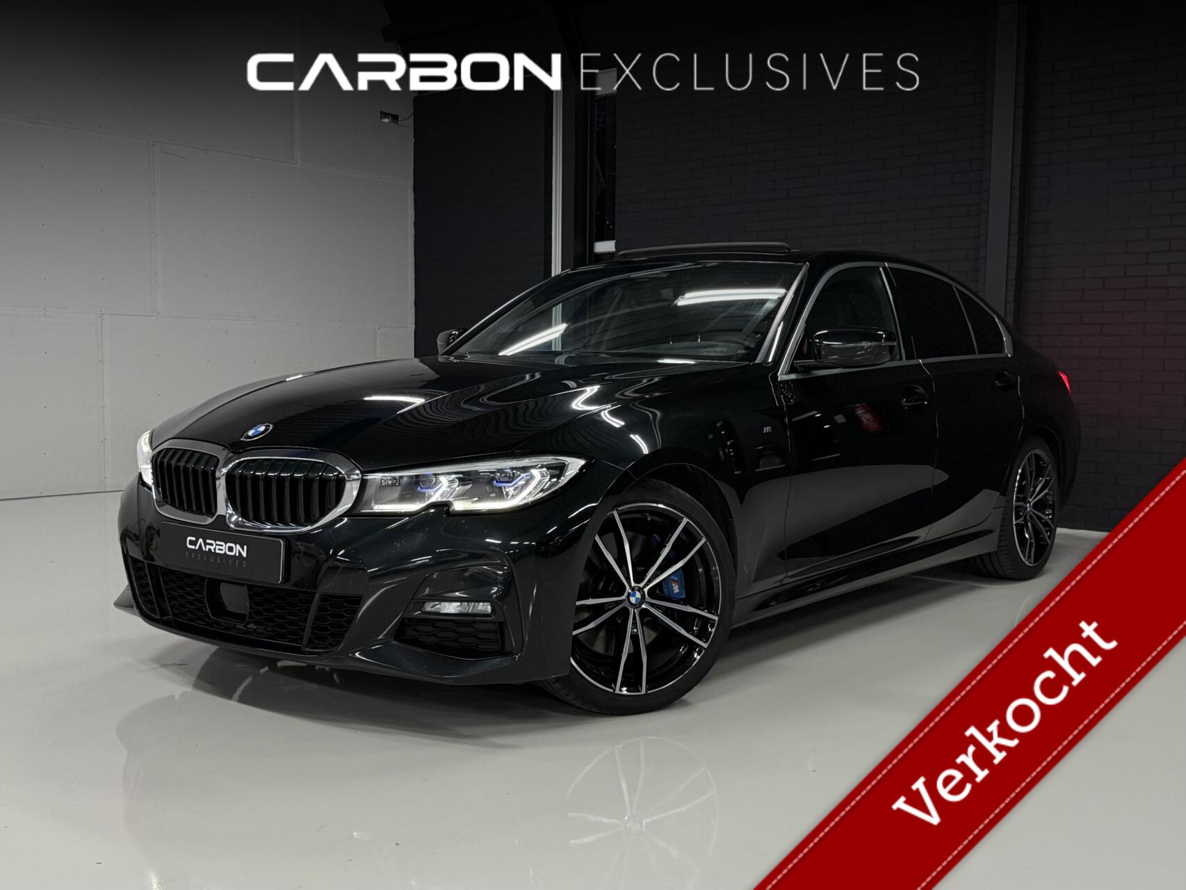 BMW 3-serie 330i High Executive | BTW | Pano | HUD | Bomvol 2021 - voorkant