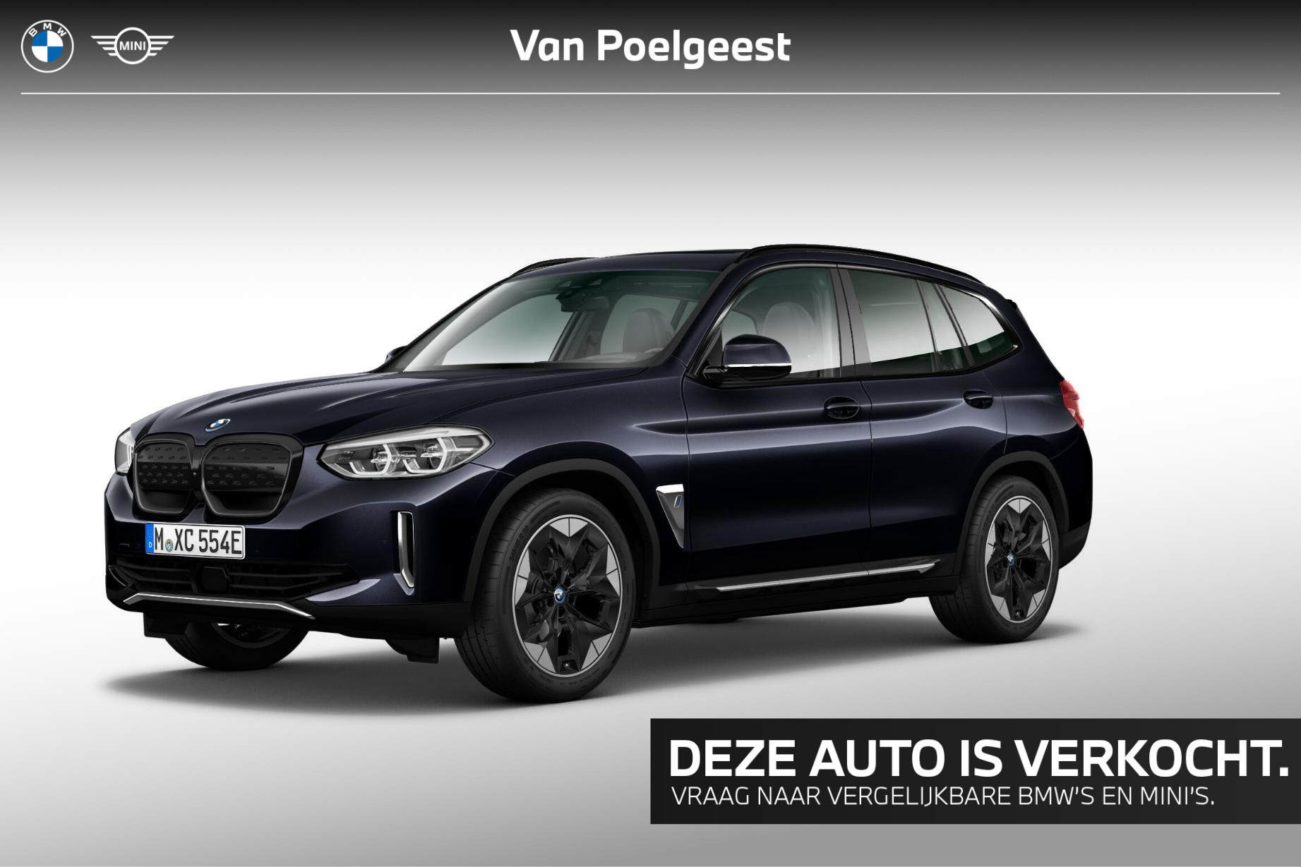 BMW Ix3 High Executive 2021 - voorkant