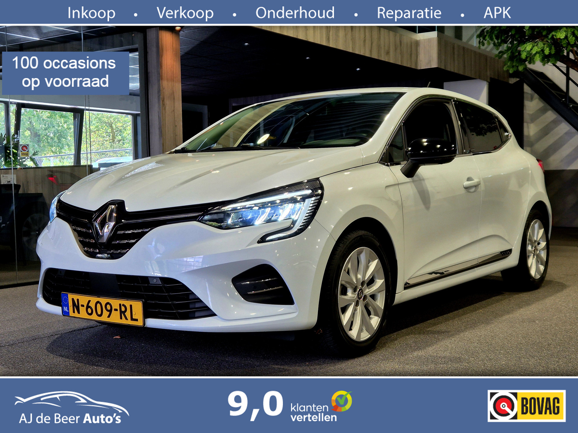 Renault Clio (e-tech Hybrid) 1.6 E-Tech Hybrid 140 Intens 2021 - voorkant