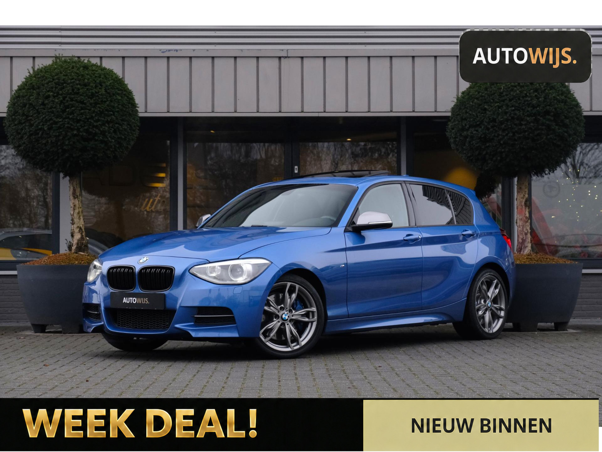 BMW M135i xDrive M135i xDrive Executive|Pano|Leder|H&K|Xenon 2013 - voorkant