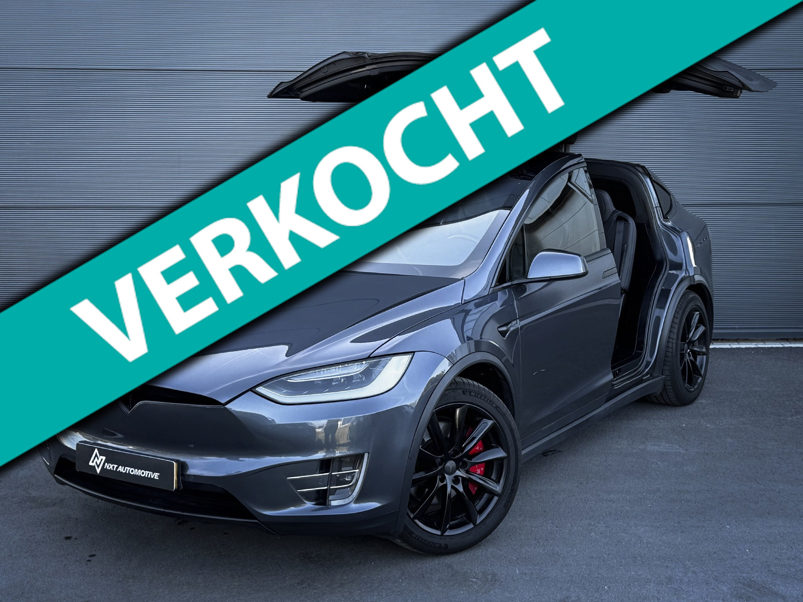 Tesla Model X 100D Performance AWD, Autopilot, Stoelverwarming, SOH 91,1% 2018 - voorkant