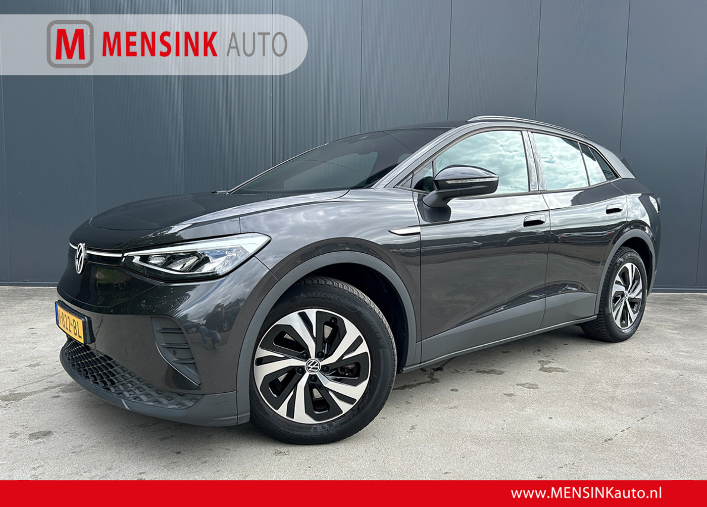 Volkswagen Id.4 Pure 125 KW Pure 52 kWh 1e EIGENAAR ADAPT CRUISE SFEER VERLICHTING LED NAVI ECC 2021 - voorkant