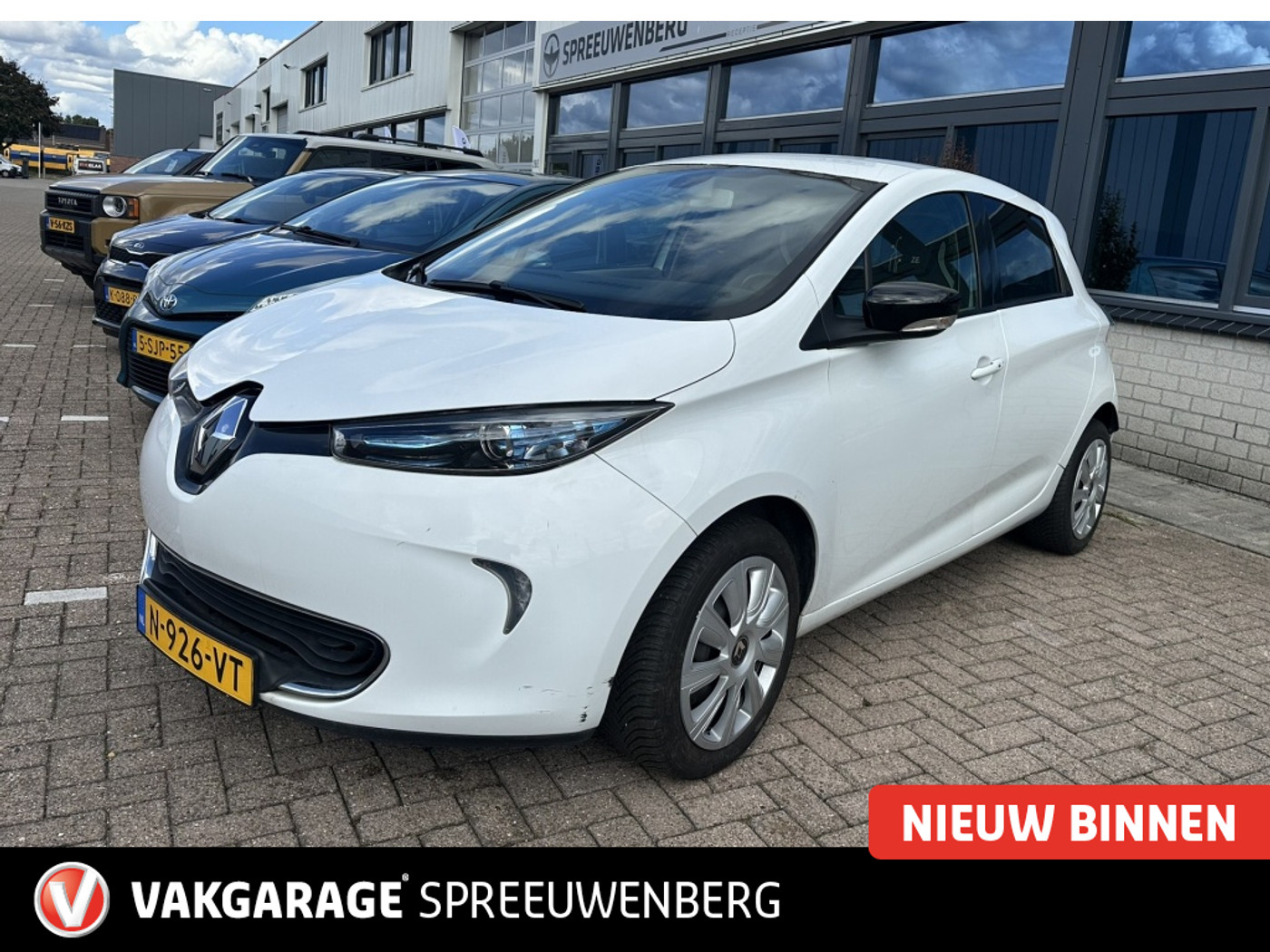 Renault Zoe R240 Int. 22 ACCU Incl. 2016 - voorkant