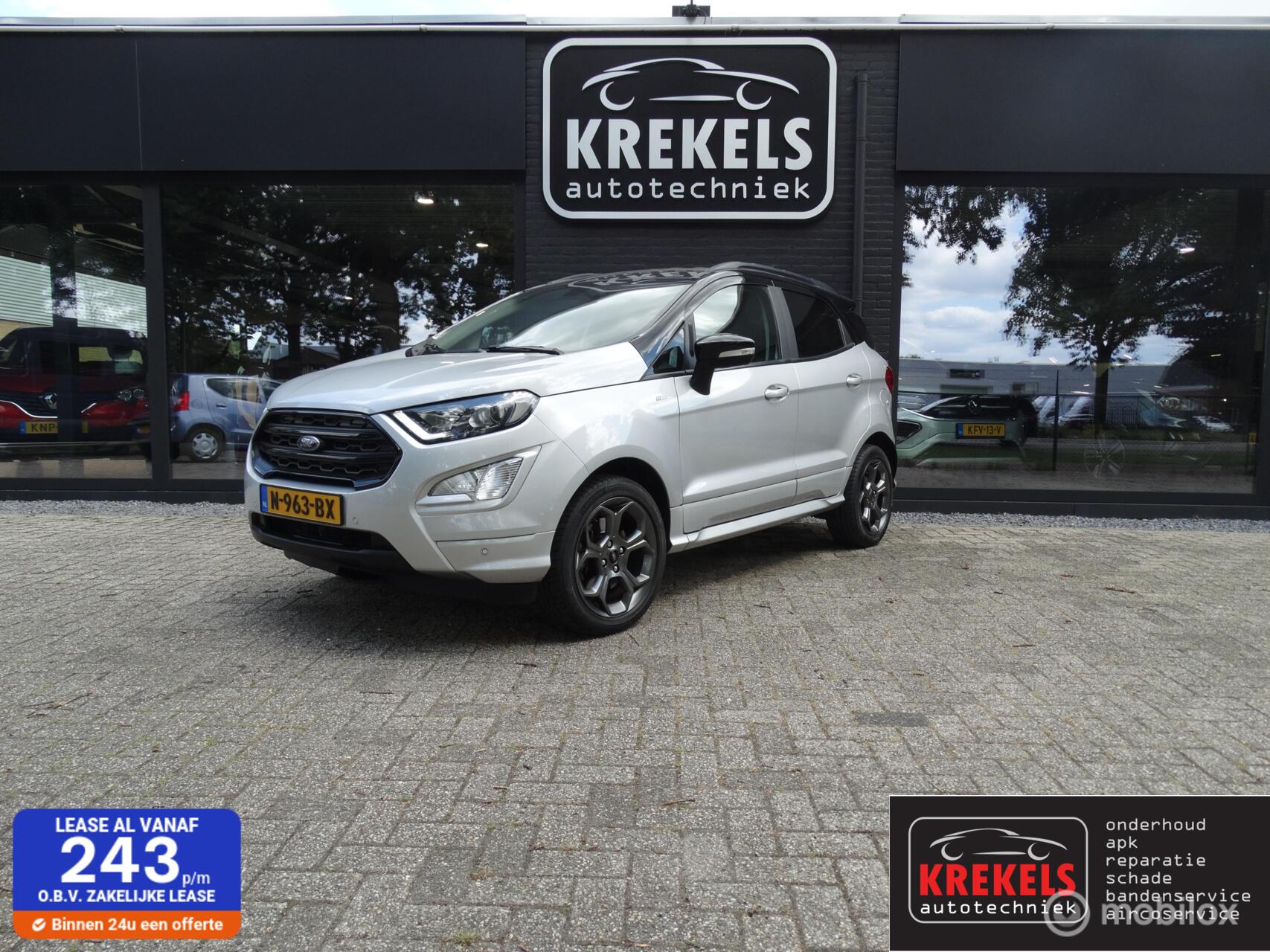 Ford Ecosport 1.0 EcoBoost ST-Line | Camera | Navigatie 2019 - voorkant