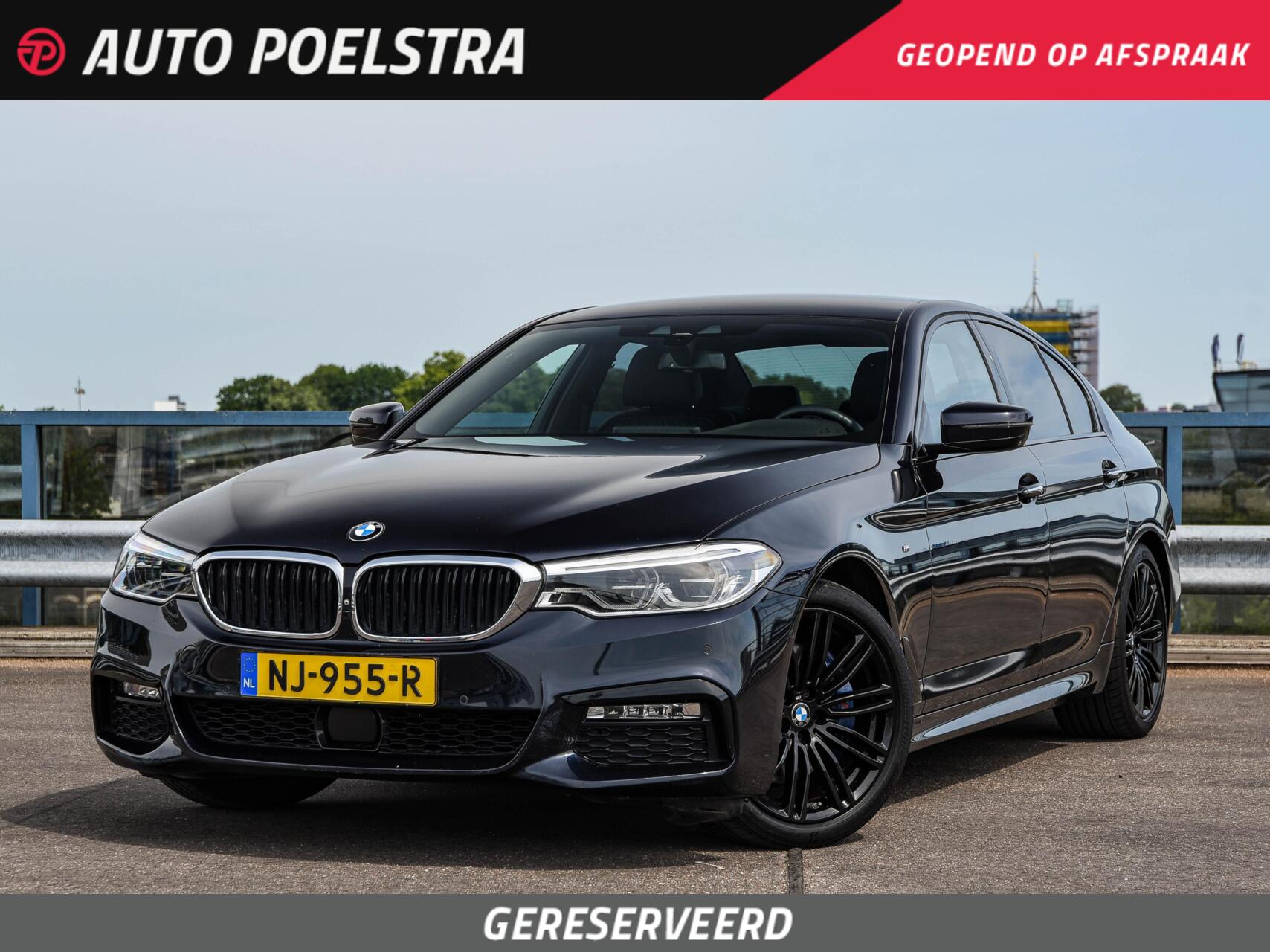 BMW 530i 530i High Executive M Sport | Driving Assistant Plus | 360 Camera | Keyless | Ambient Light | Comfortzetels | Memory | Trekhaak | 19" 2017 - voorkant
