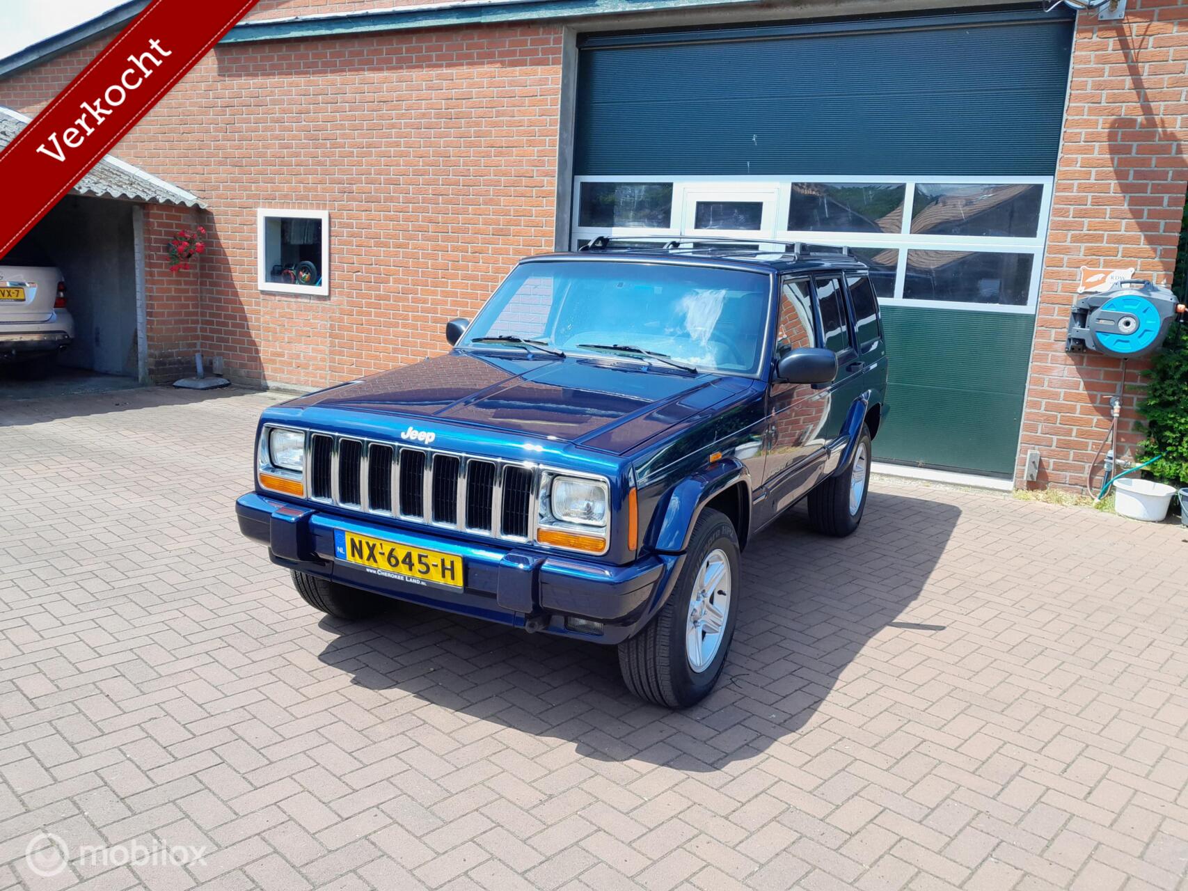 Jeep Cherokee 4.0i, Bj 2000, Prachtige Krachtige Youngtimer! 2000 - voorkant