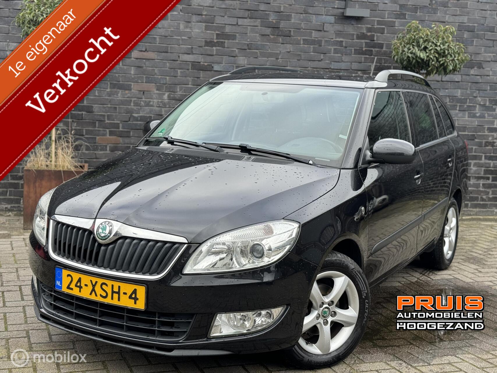 Skoda Fabia Combi 1.2 TSI -CLIMA- Apk (19-07-2025) *DEALER ONDERHOUDEN* 2012 - voorkant