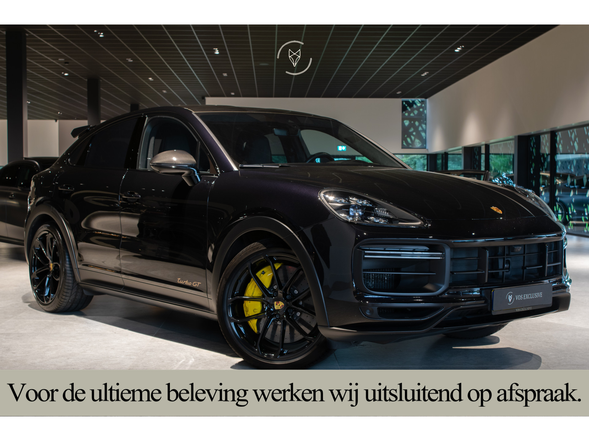 Porsche Cayenne Coupé 4.0 Turbo GT Approved garantie|Carbon|Burmester®| Keramisch|Softclose door|HUD 2022 - voorkant