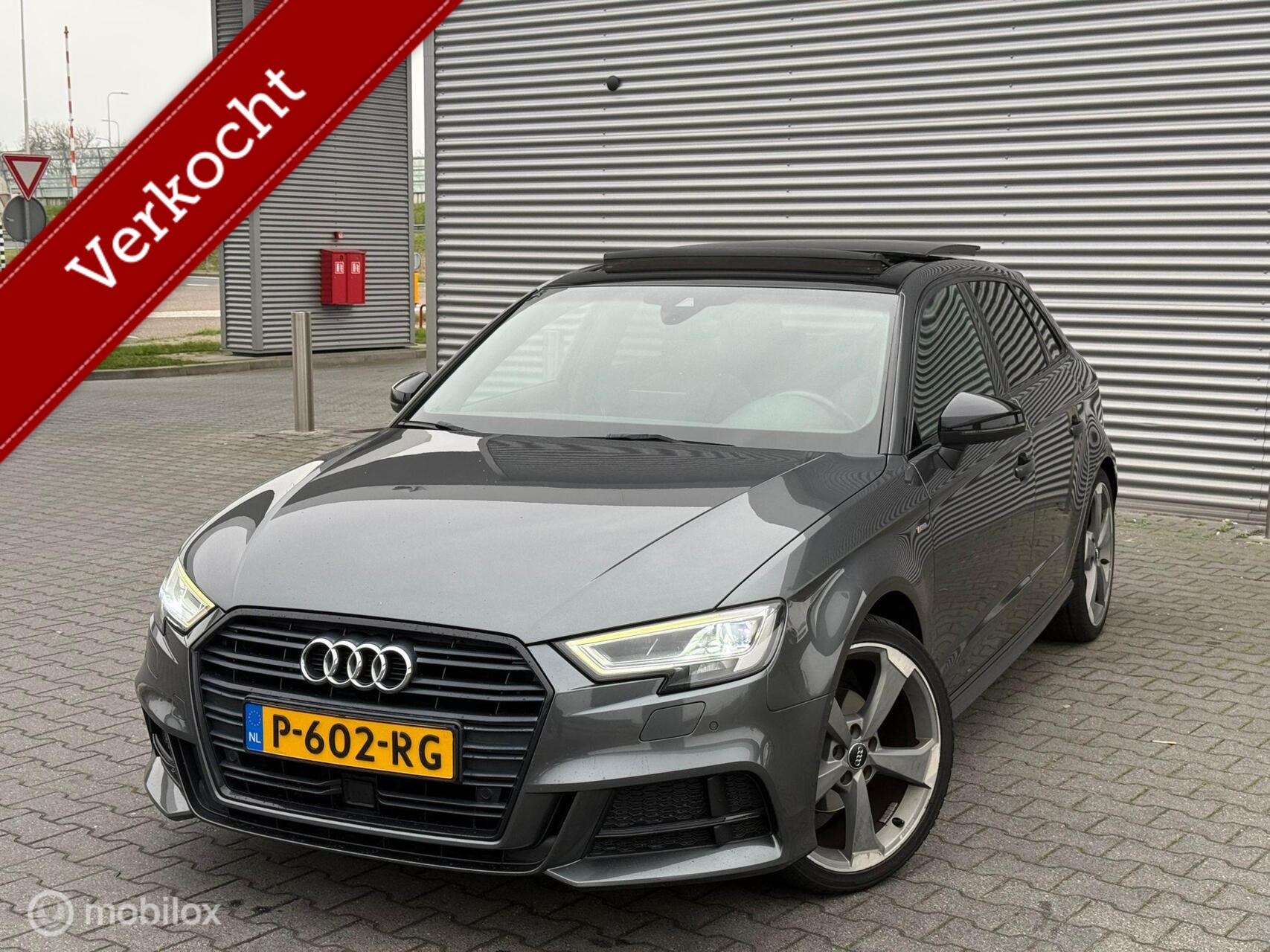 Audi A3 Sportback 1.5 TFSI CoD Sport S Line Edition 2018 - voorkant