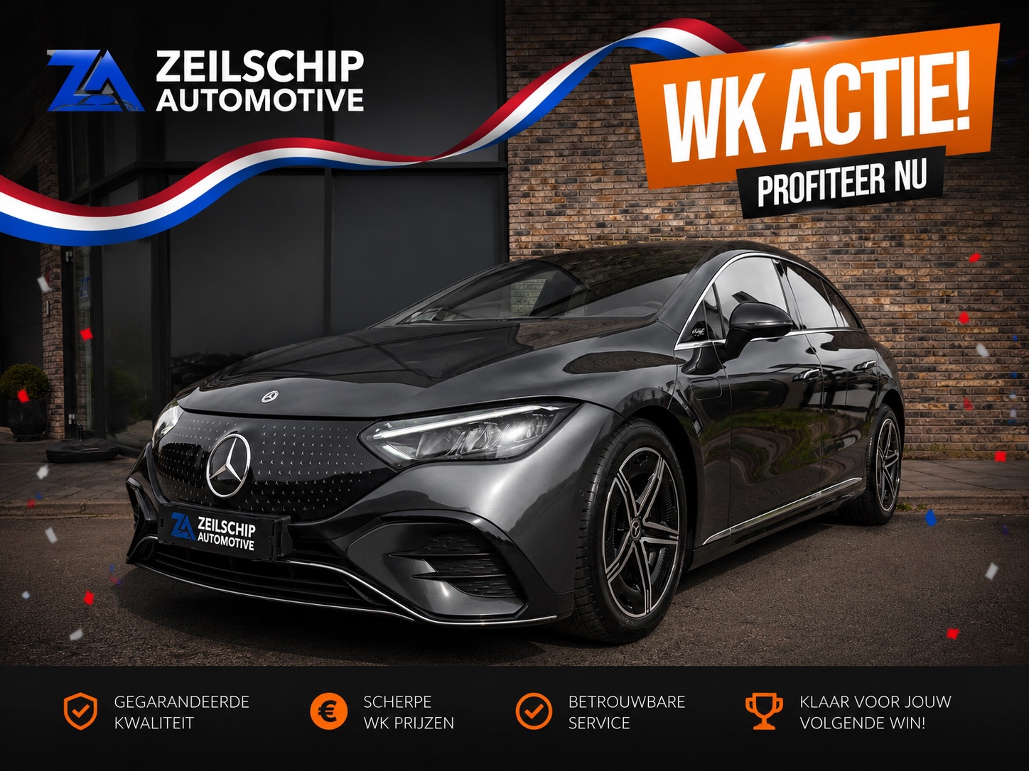 Mercedes-Benz Eqe 350+ 350+ AMG PAKKET 91 kWh Pano|Camera|Keyless|BCT|TAXI KLAAR 2022 - voorkant