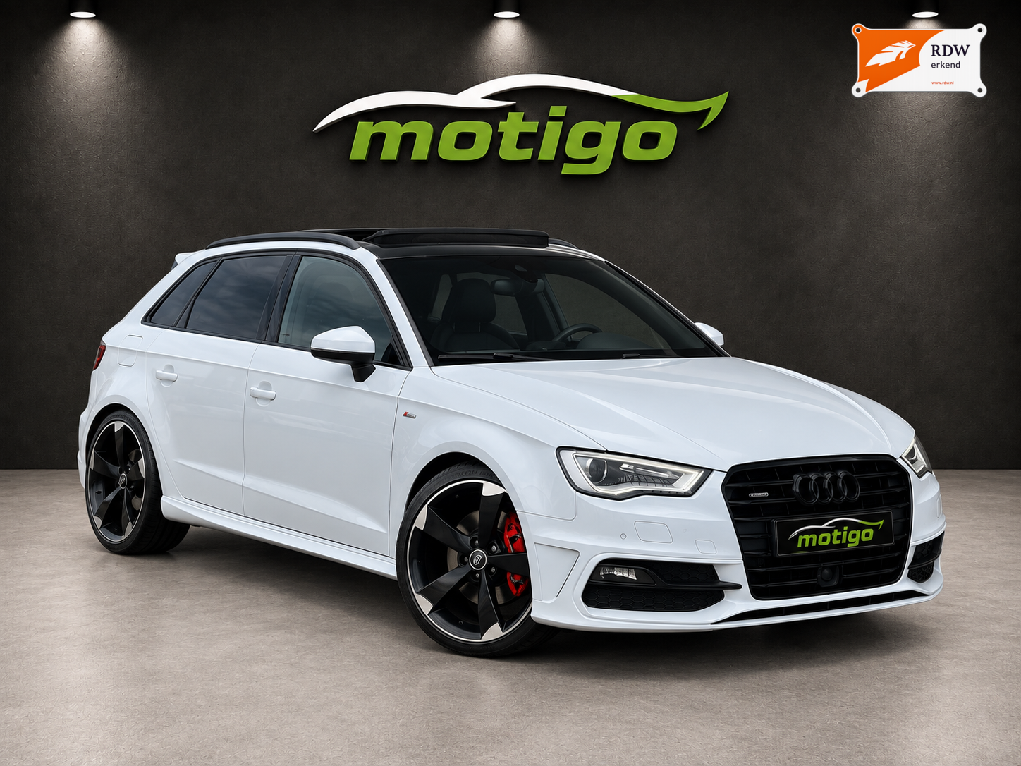 Audi A3 Sportback 2.0 TDI quattro Ambition Pro Line S 2013 - voorkant