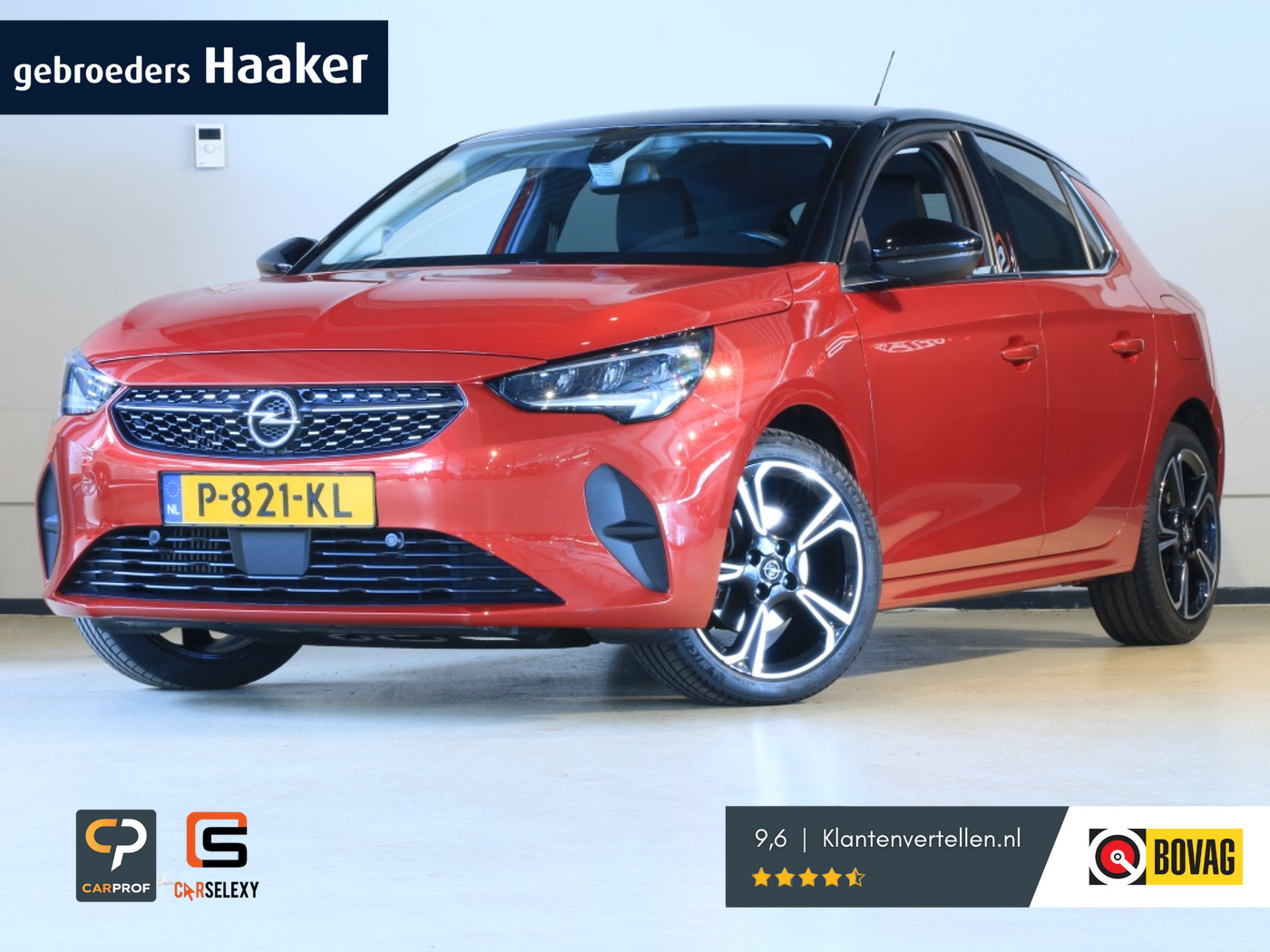 Opel Corsa 1.2 GS Line 2021 - voorkant