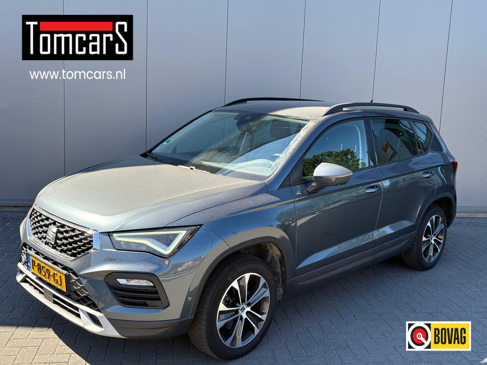 Seat Seat Ateca 1.5 TSI LPG/G3 Automaat Business Intense Trekhaak/Navigatie/Adapt.-cruise 2021 - voorkant
