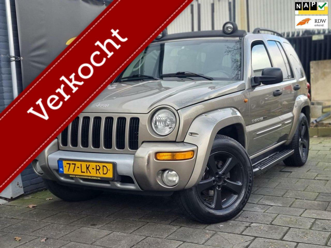 Jeep Cherokee 3.7i V6 4x4 Renegade/Aut/Airco/Youngtimer/Vol 2003 - voorkant