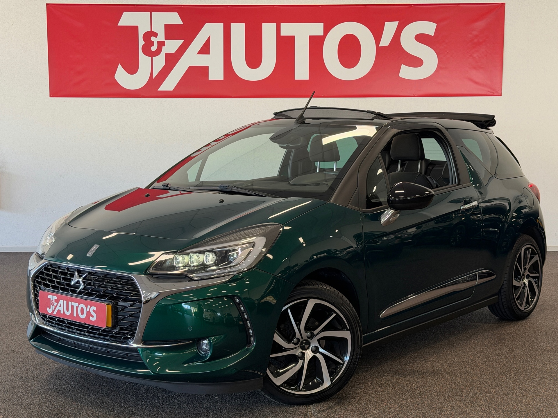 DS DS 3 Cabrio 1.2 PureTech Shine| NAVIGATIE, CAMERA, CRUISE, 2018 - voorkant