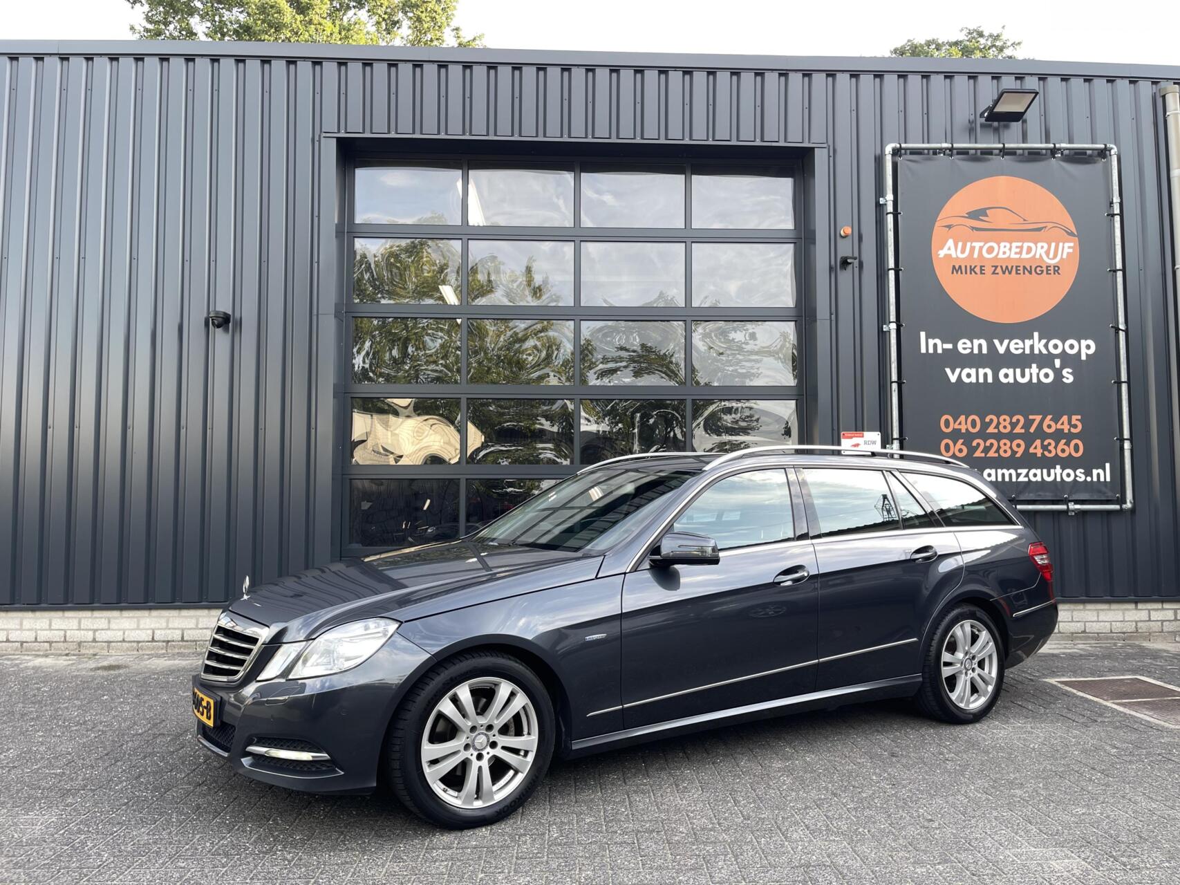 Mercedes-Benz E 200 Cgi 200 CGI Avantgarde AUTOMAAT|NAVIGATIE|HALF LEER|STOELVERWARMING|PRE SAFE|CRUISE CONTROL|BLUETOOTH 2011 - voorkant