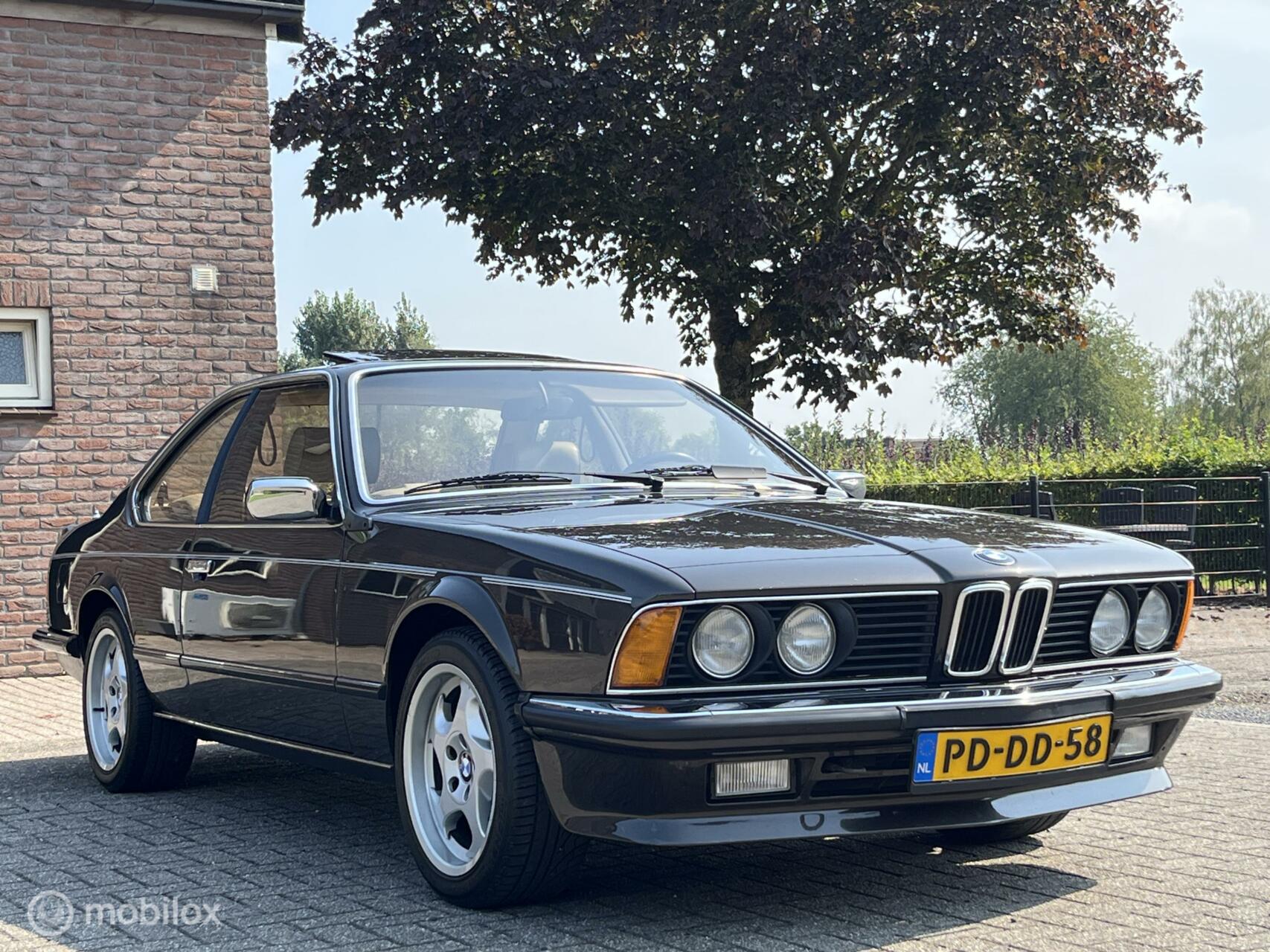 BMW 6-serie 635 CSi Leder Sch/Kanteldak Automaat 1985 - voorkant