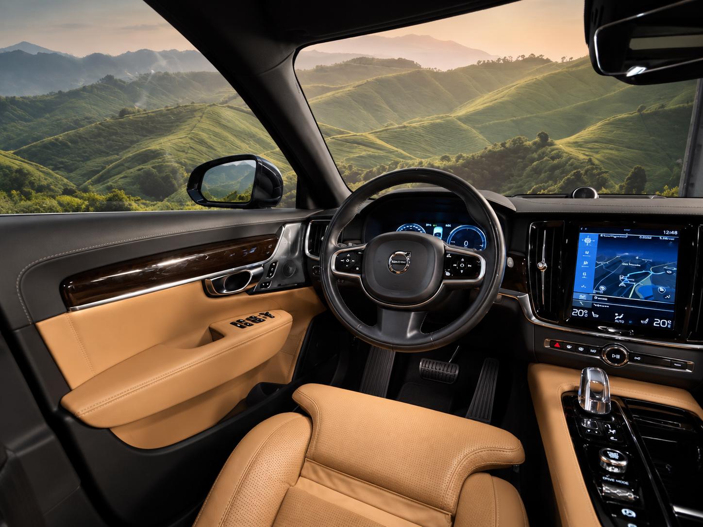 Foto van Volvo V90 T8 Twin Engine