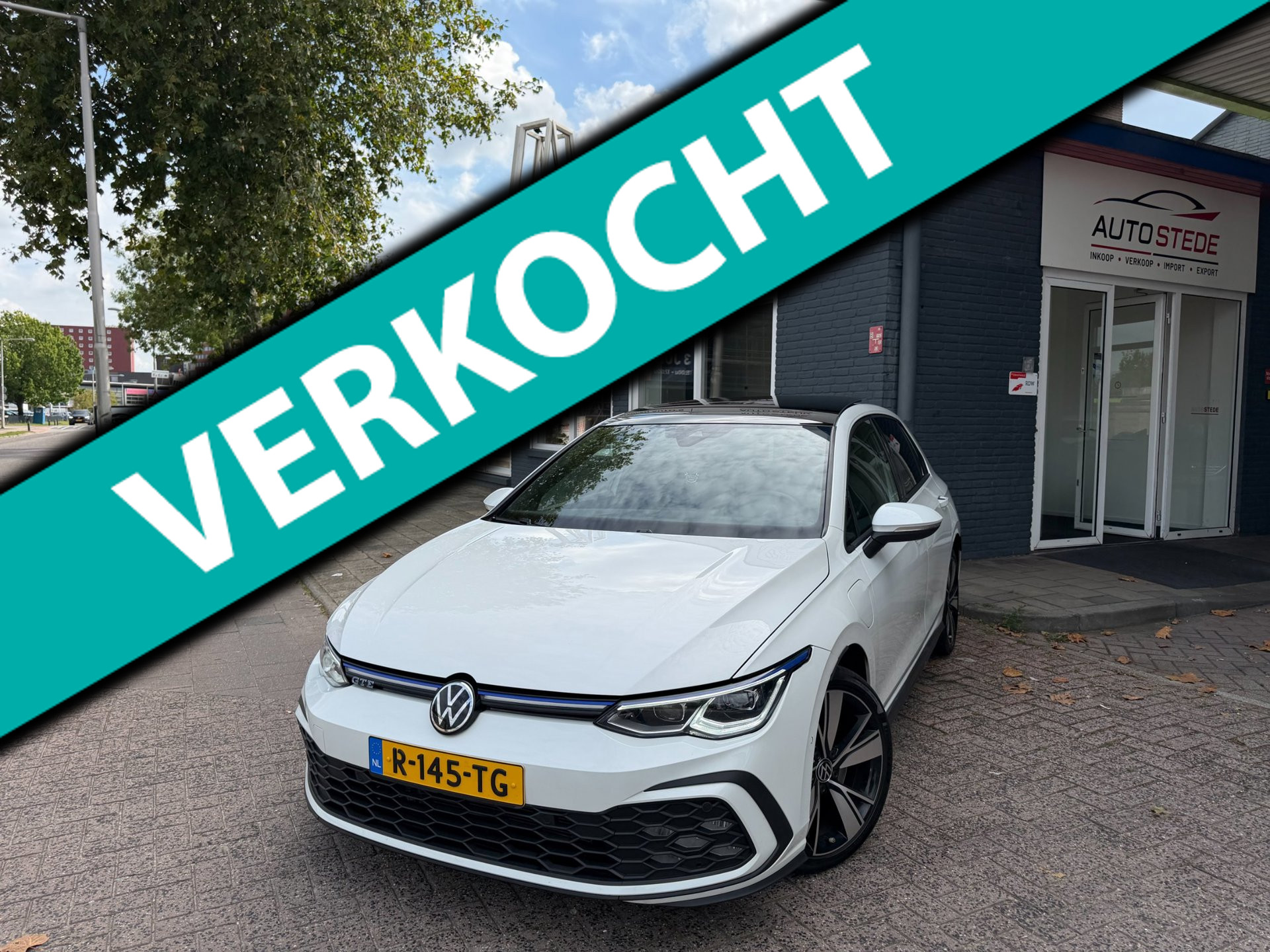 Volkswagen Golf GTE 1.4 eHybrid GTE|PANORAMA|APK|LEER|MEMORY|IQ 2021 - voorkant