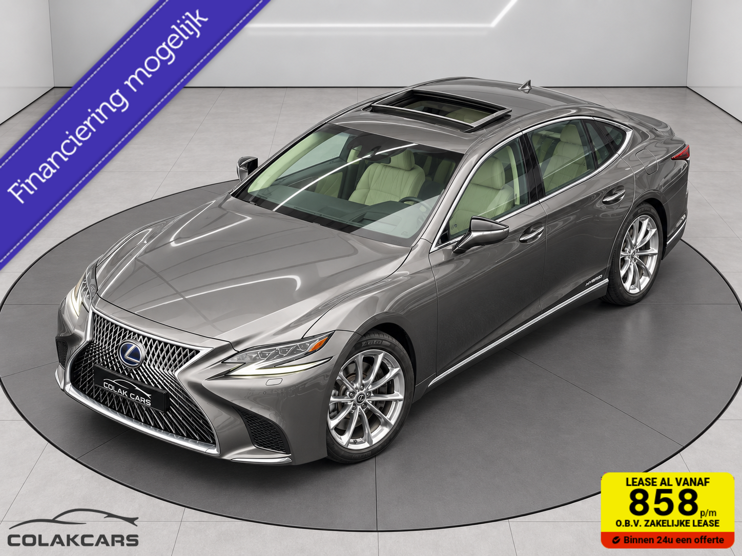 Lexus LS 500h AWD President Line Massage 43KM Garanti 2017 - voorkant
