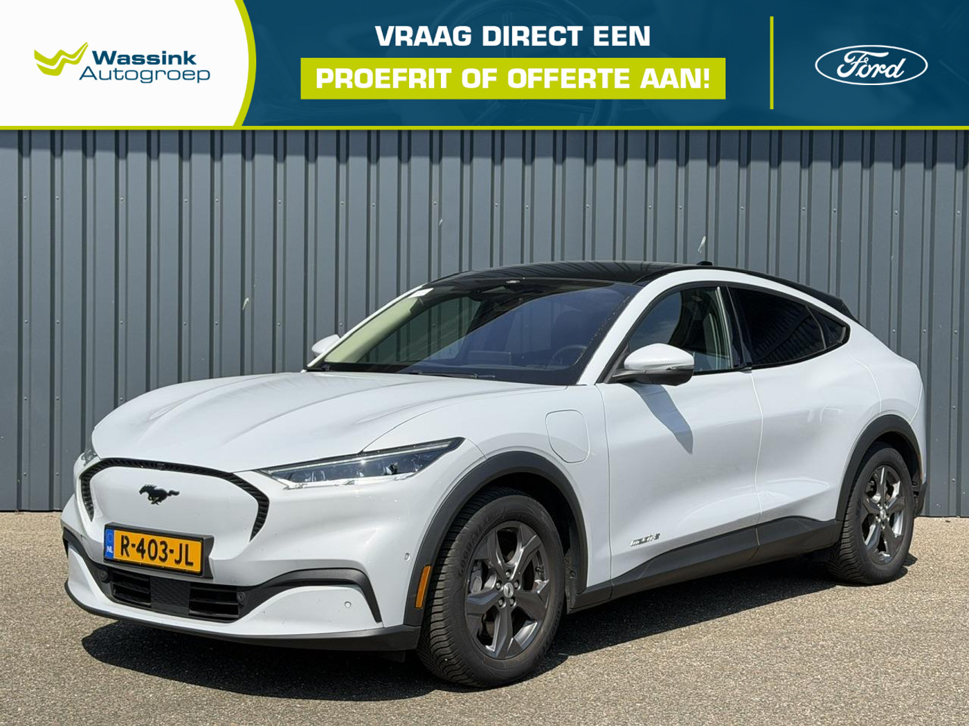 Ford Mustang Mach-e RWD 75 kWh 2022 - voorkant