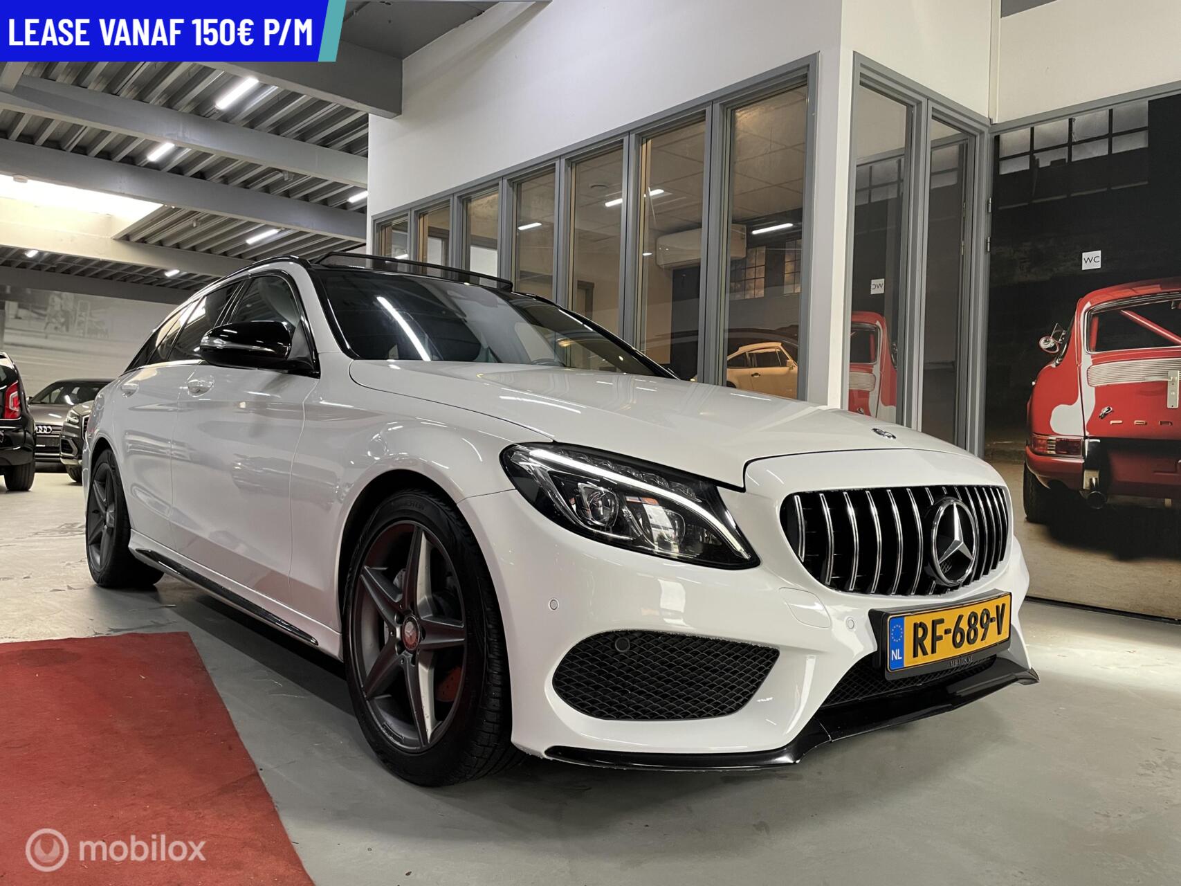 Mercedes-Benz C 220 Bluetec 220 CDI PANO LEER 2014 - voorkant
