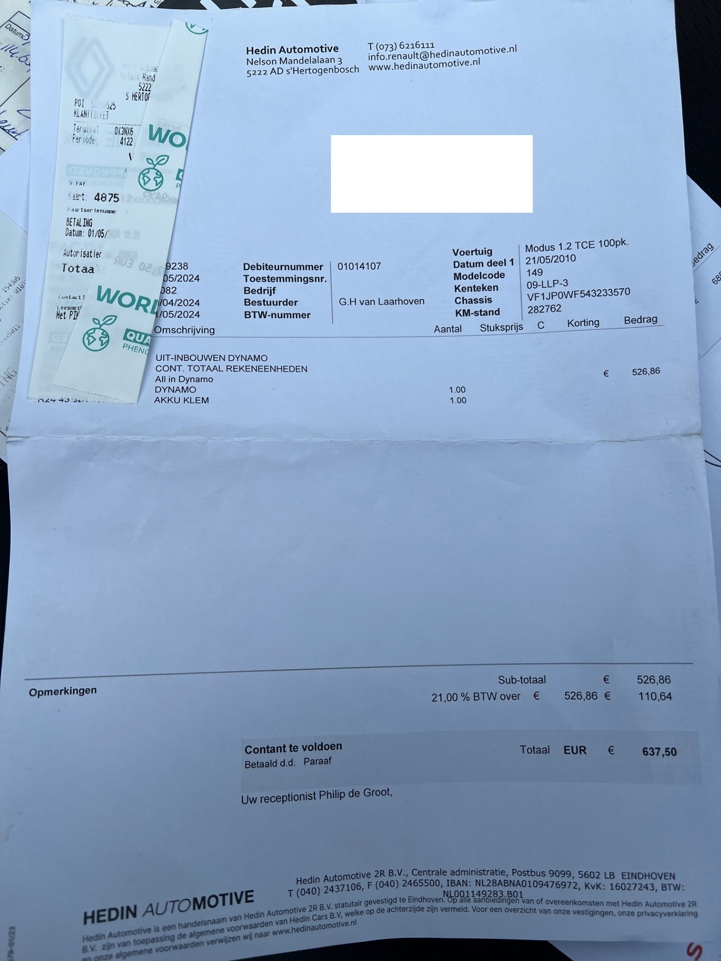 Foto van Renault Modus