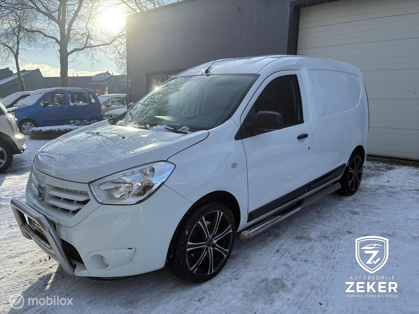 Dacia Dokker Bestel 1.5 dCi 75 Basic / airco / schuifdeur / 2016 - voorkant