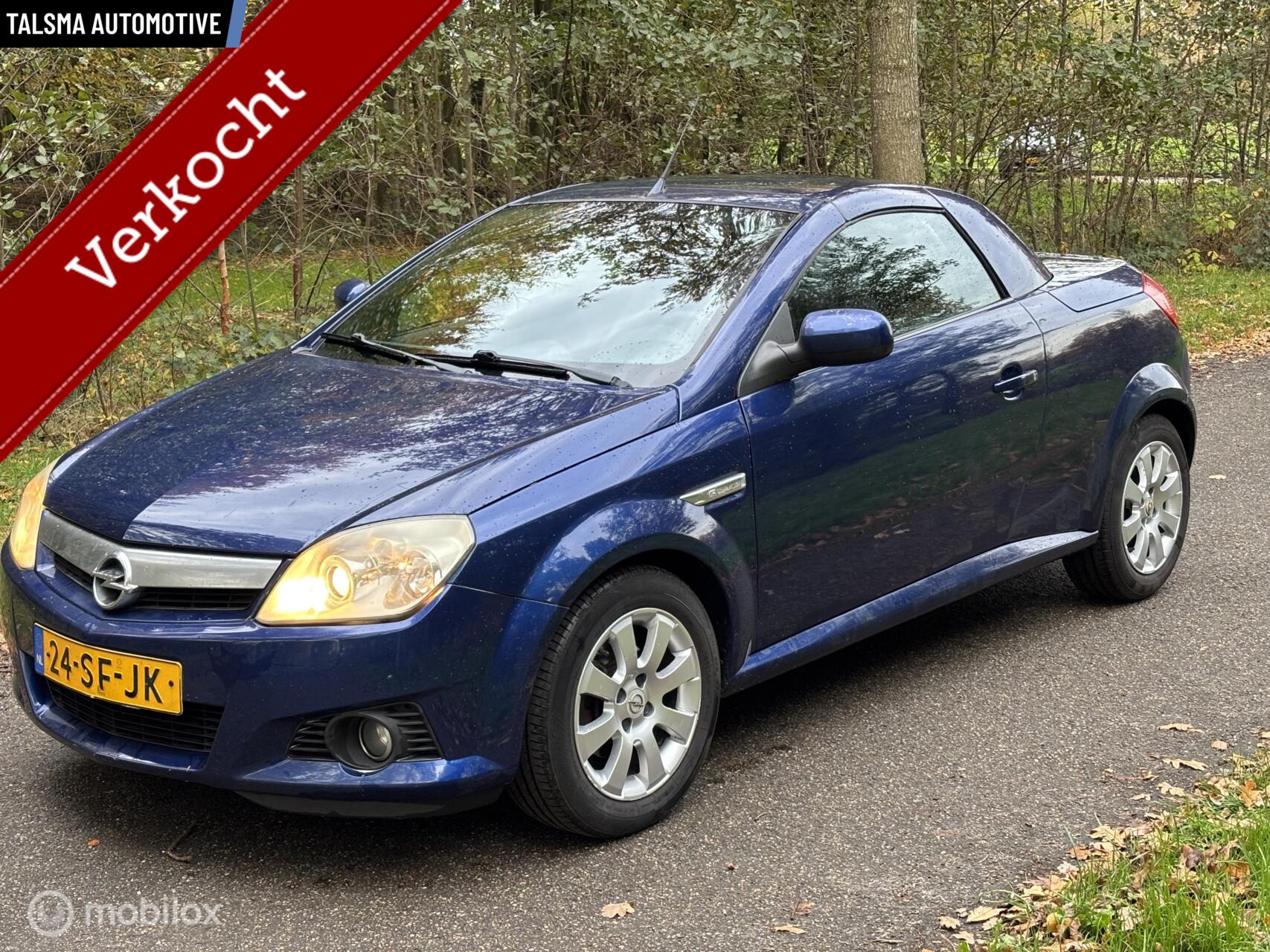 Opel Tigra Twintop 1.4-16V Enjoy | Cabrio | Apk | Lm 2005 - voorkant