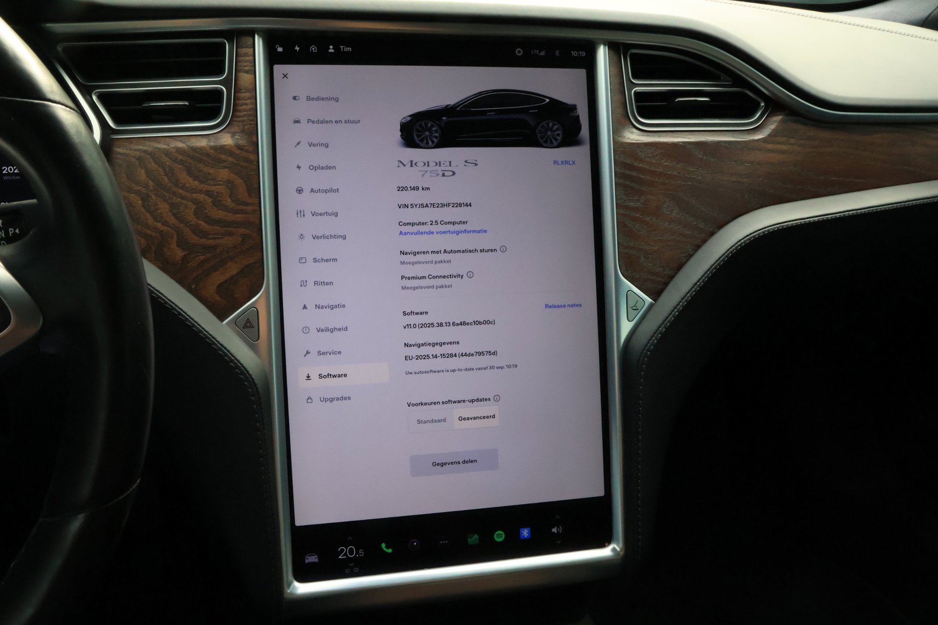 Foto van Tesla Model S
