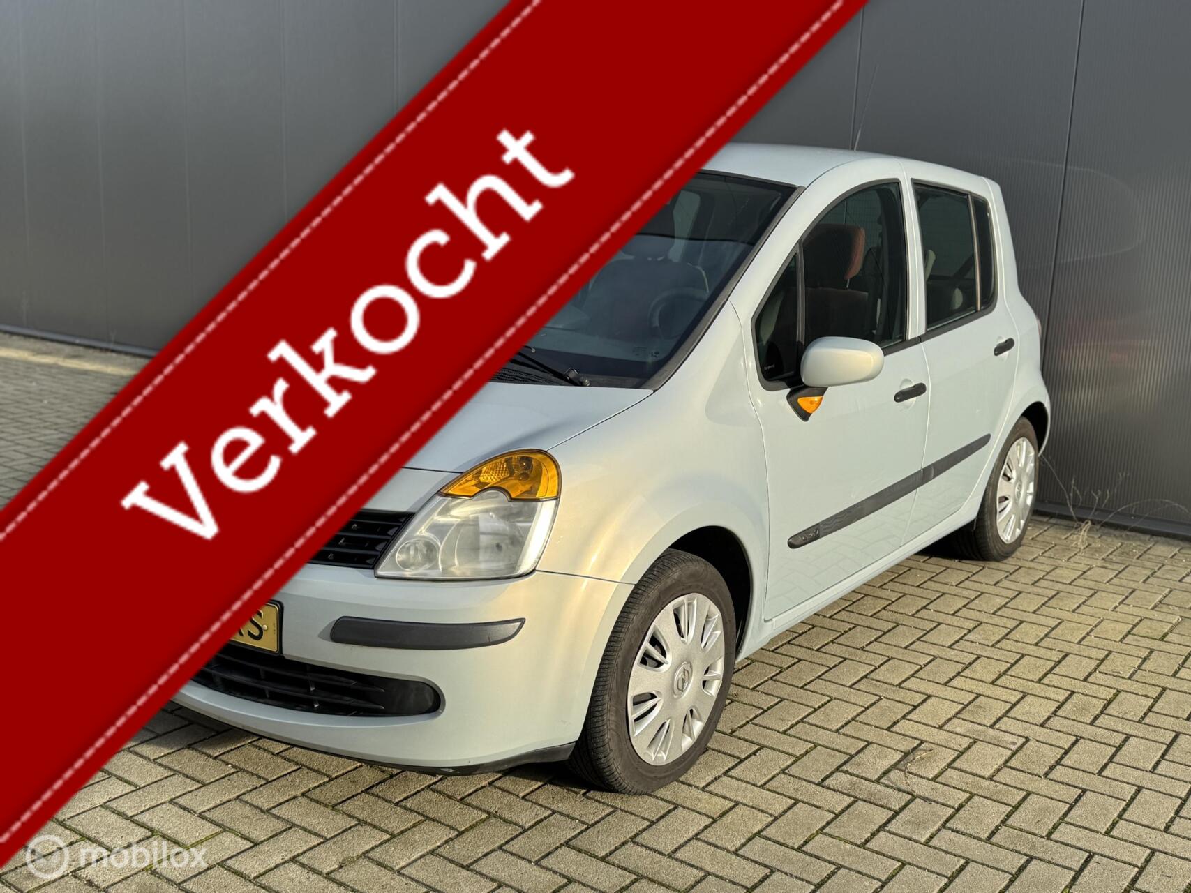 Renault Modus 1.6-16V Authentique Luxe, AUT, Trekhaak, A/C 2005 - voorkant